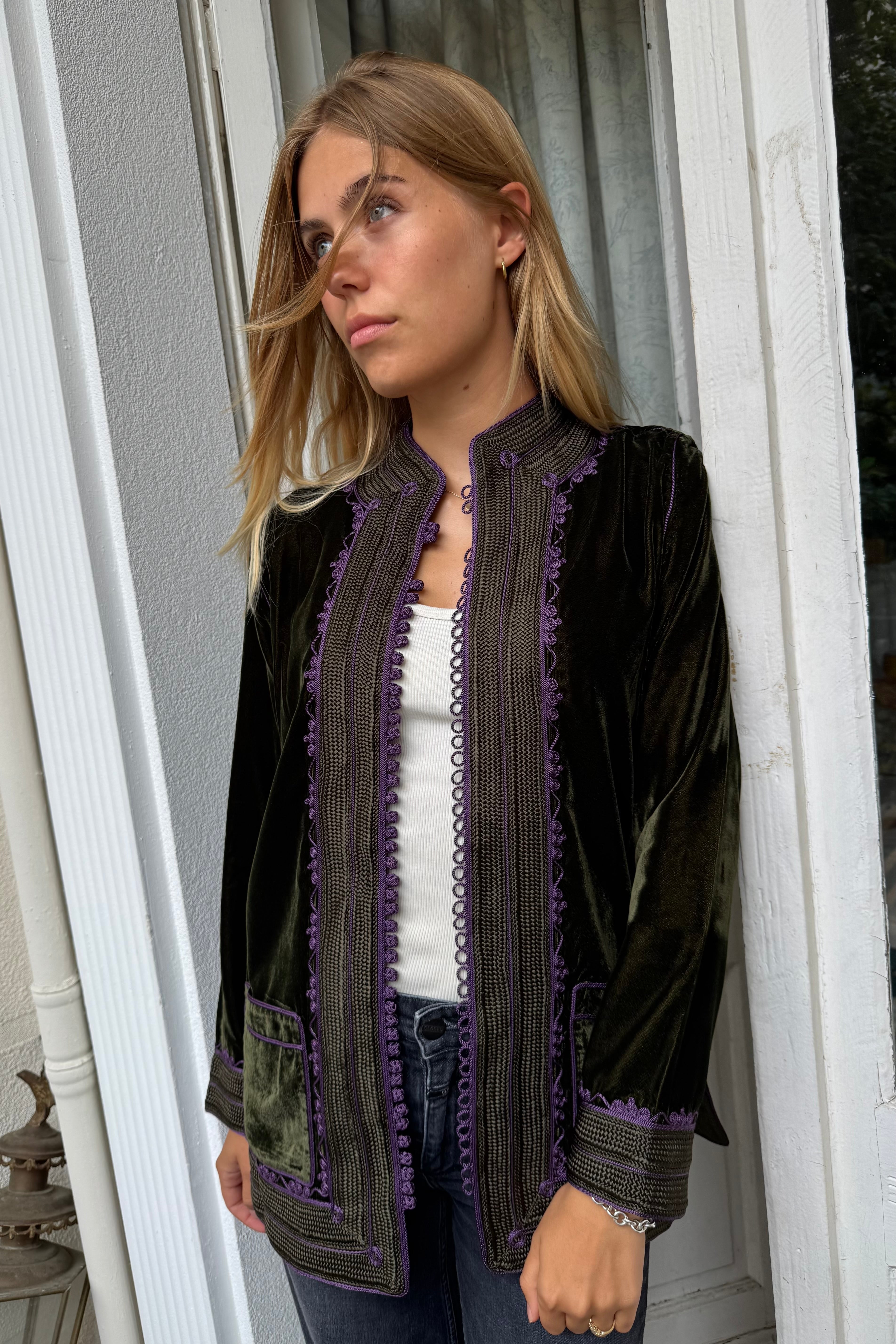Velvet Jacket Serafina