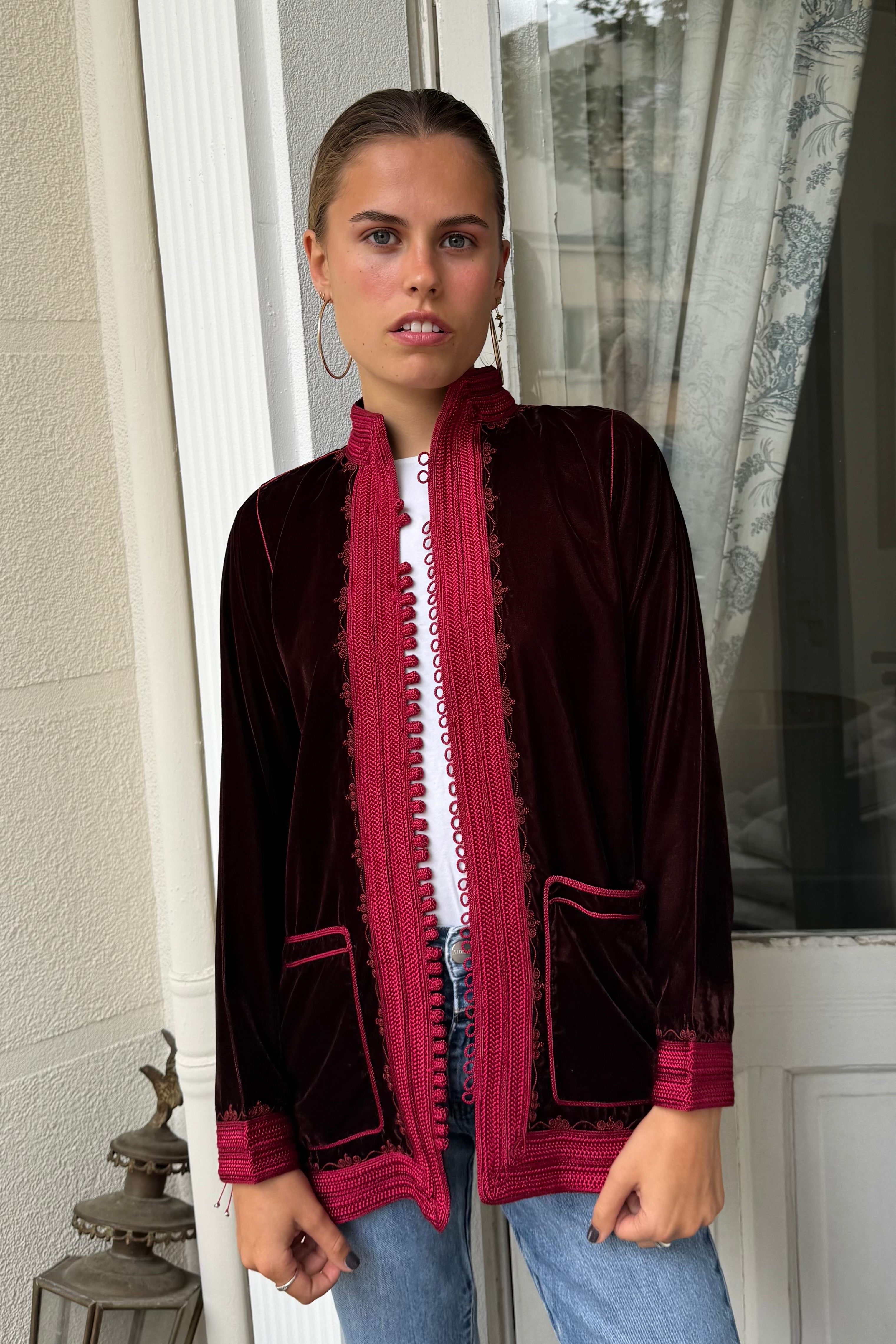 Velvet Jacket Serafina