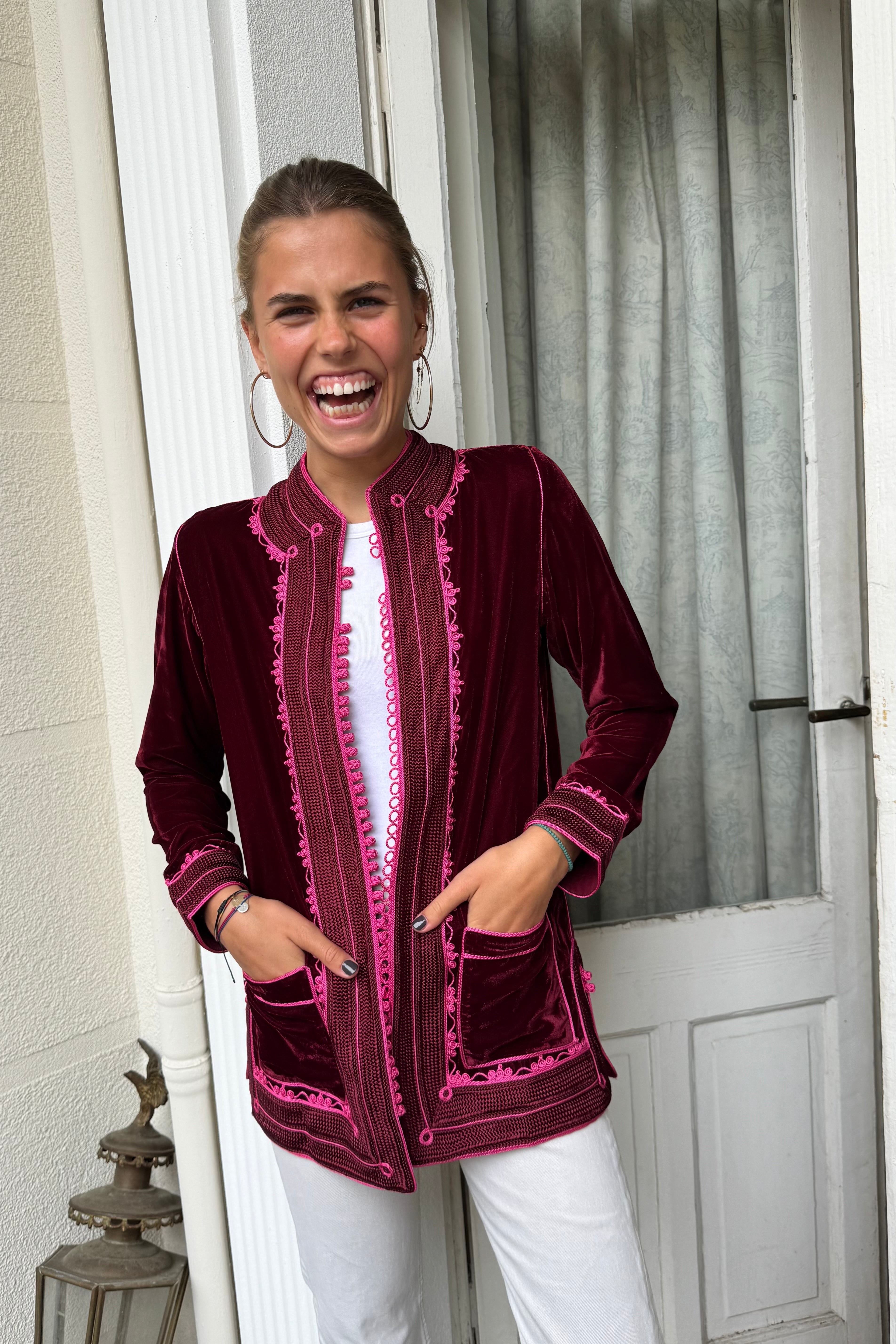 Velvet Jacket Serafina