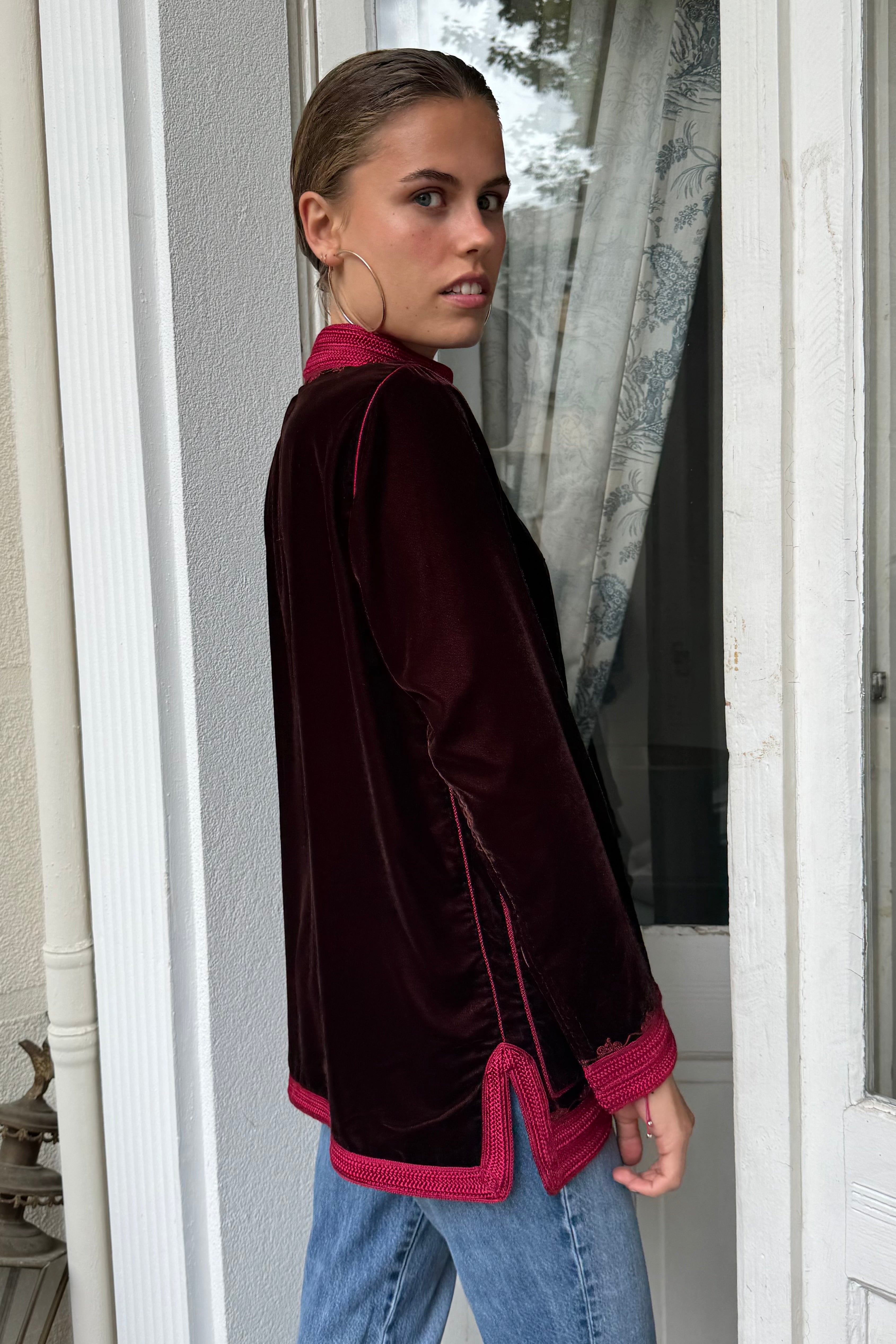 Velvet Jacket Serafina
