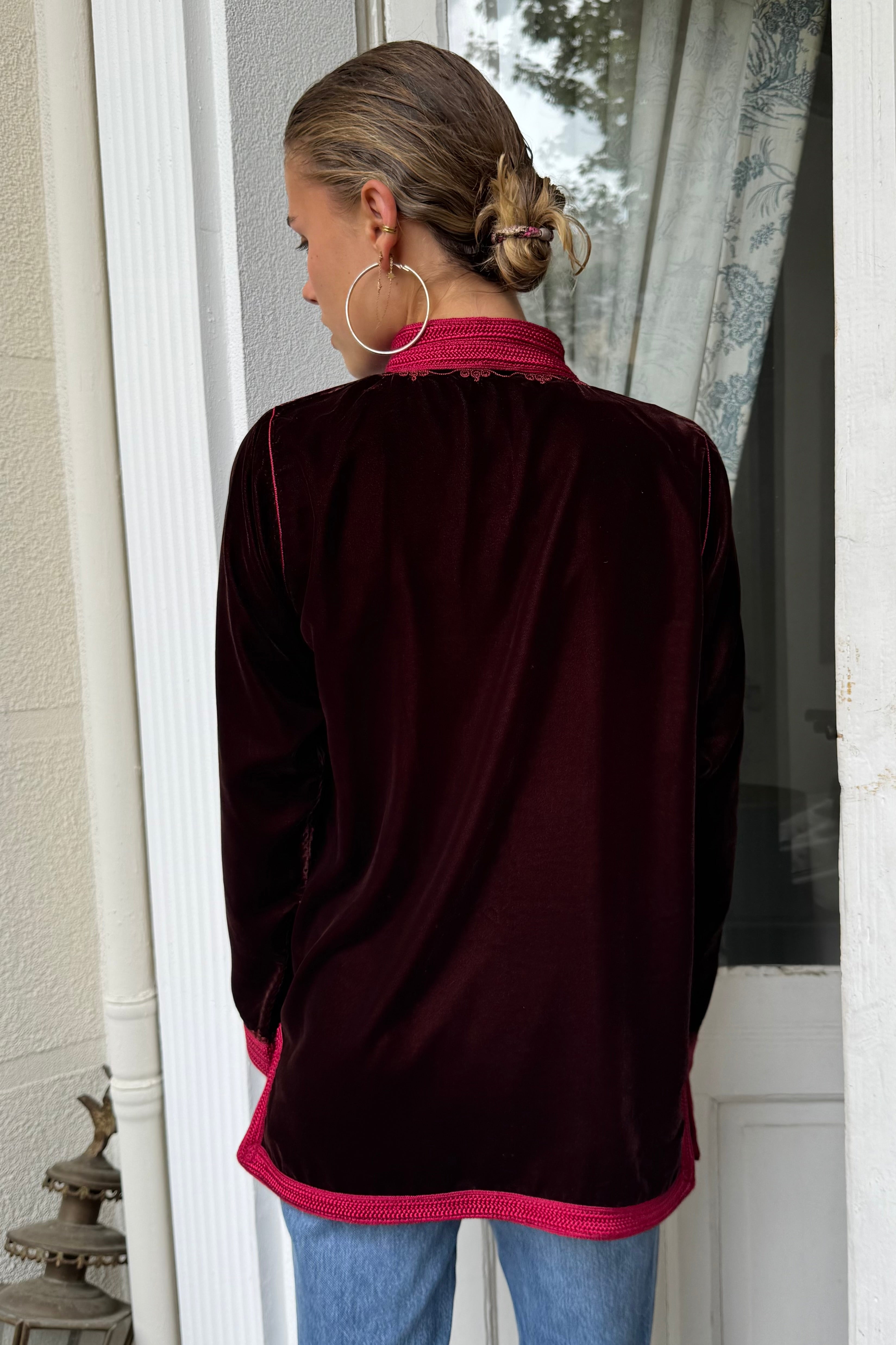 Velvet Jacket Serafina