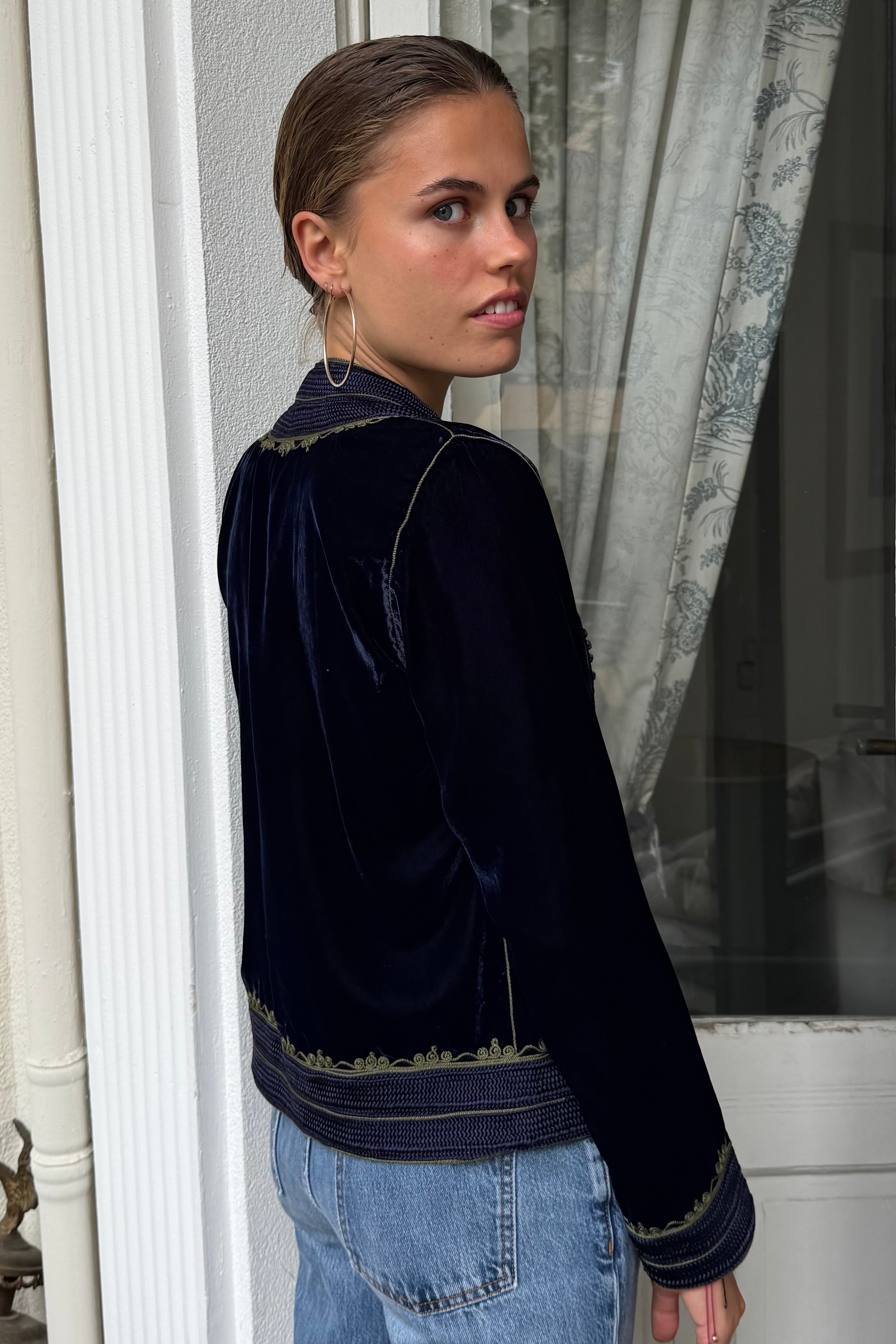 Bolero Velvet Jacket Helena