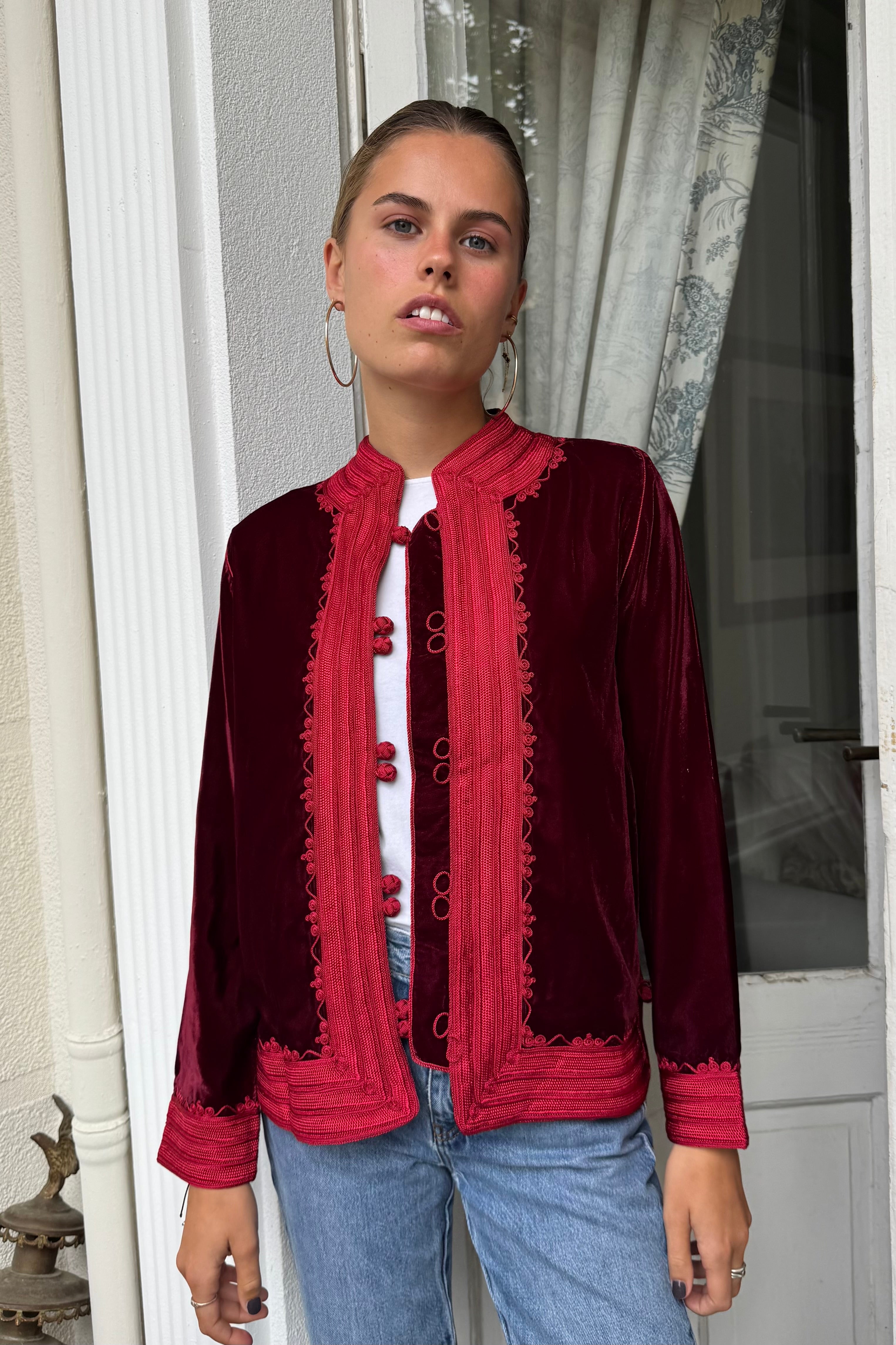 Velvet Jacket Ghizlane