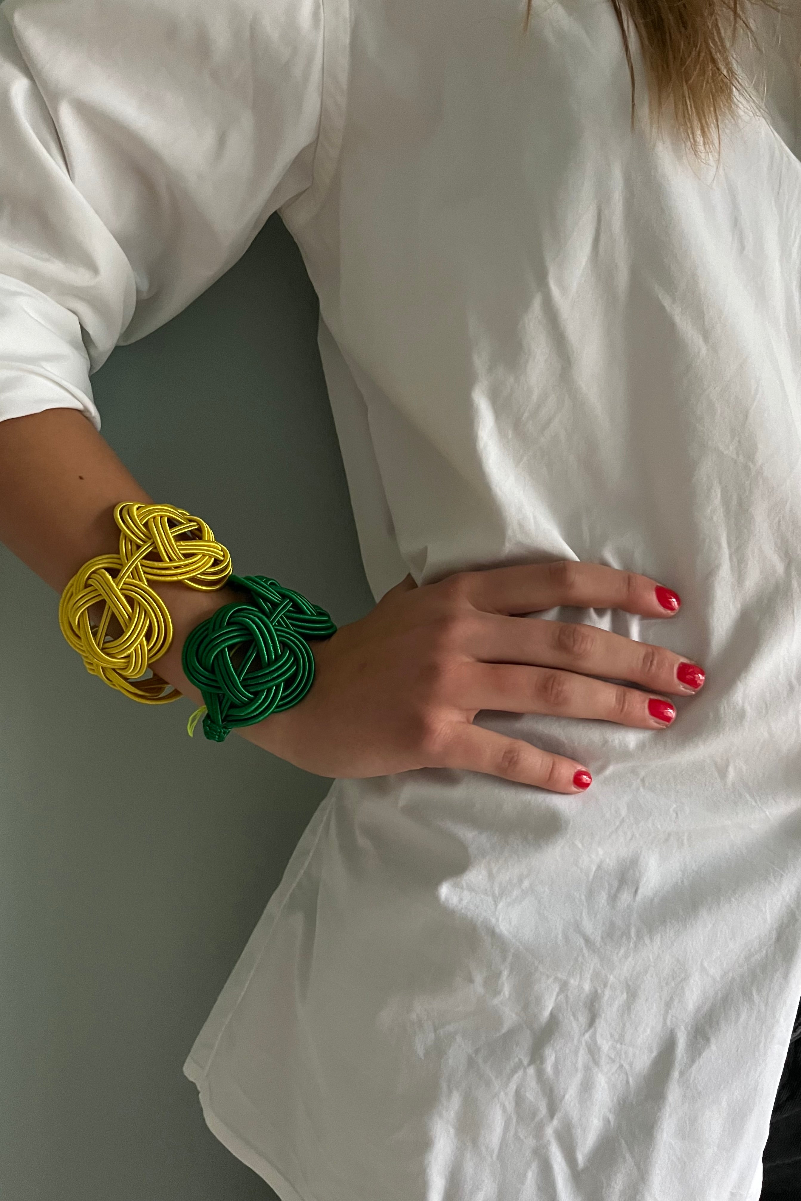 Ourika Bracelet emerald green