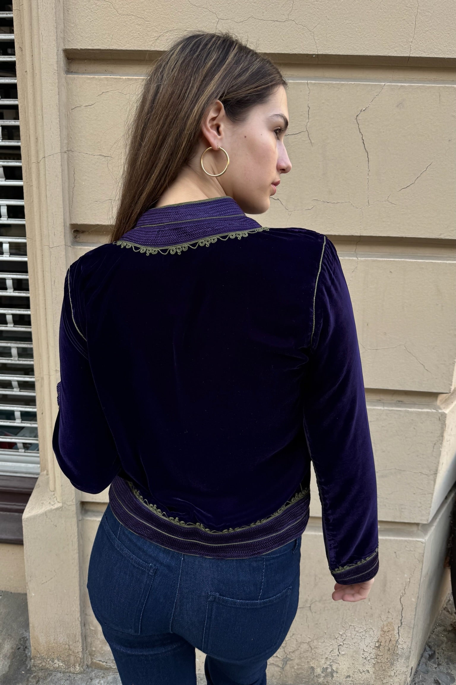 Bolero Velvet Jacket Helena