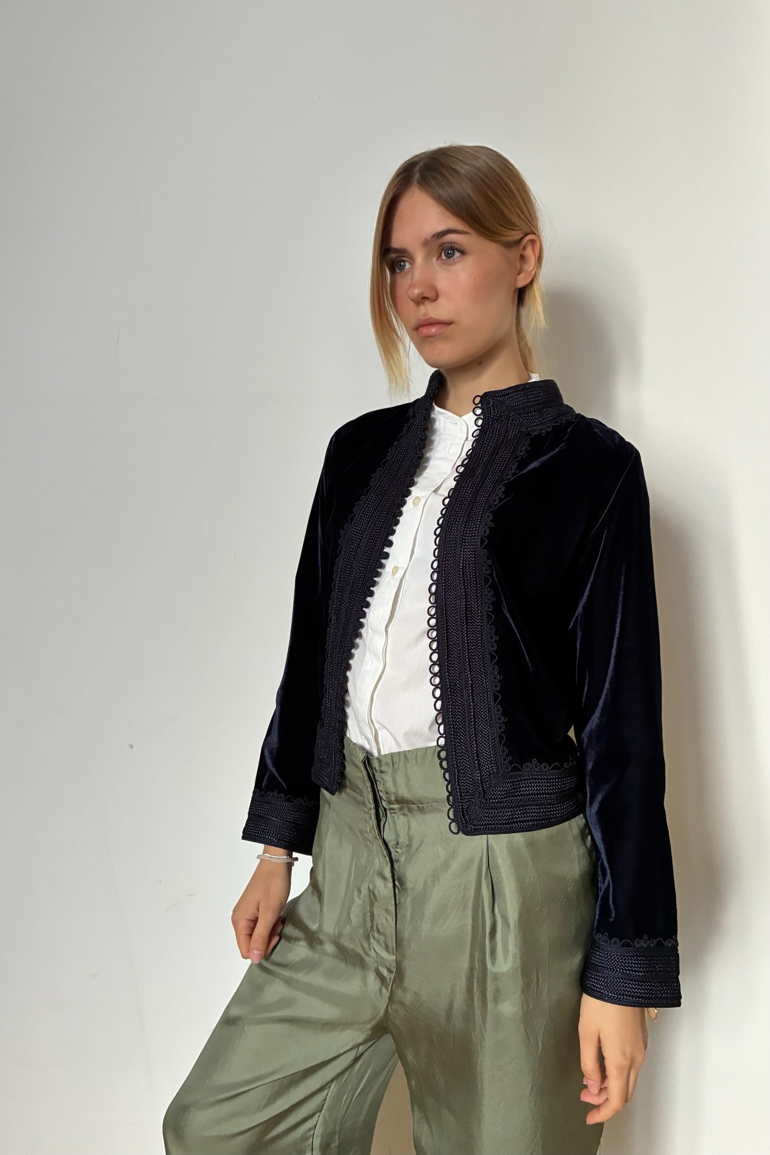 Bolero Velvet Jacket Helena
