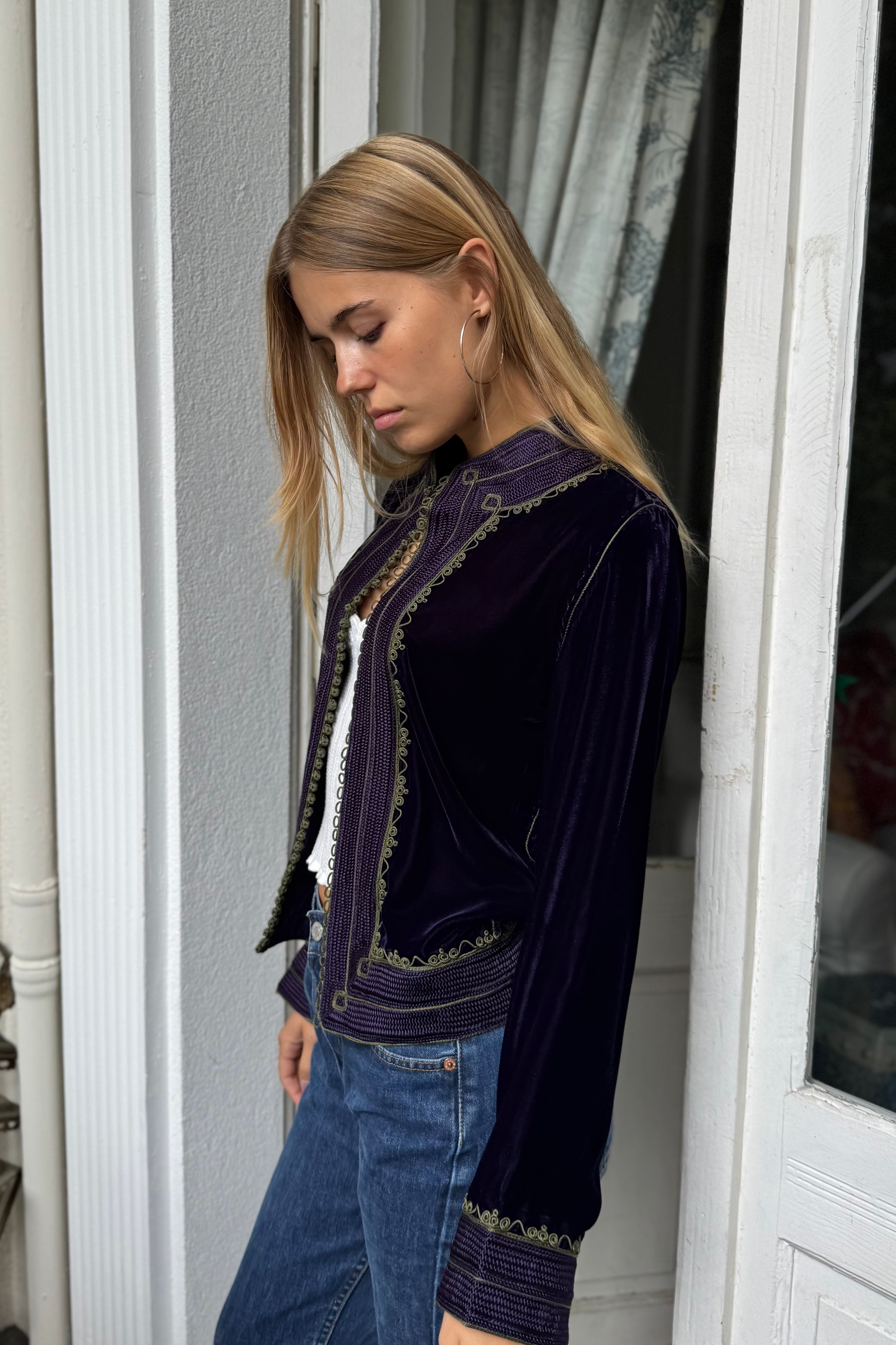 Bolero Velvet Jacket Helena