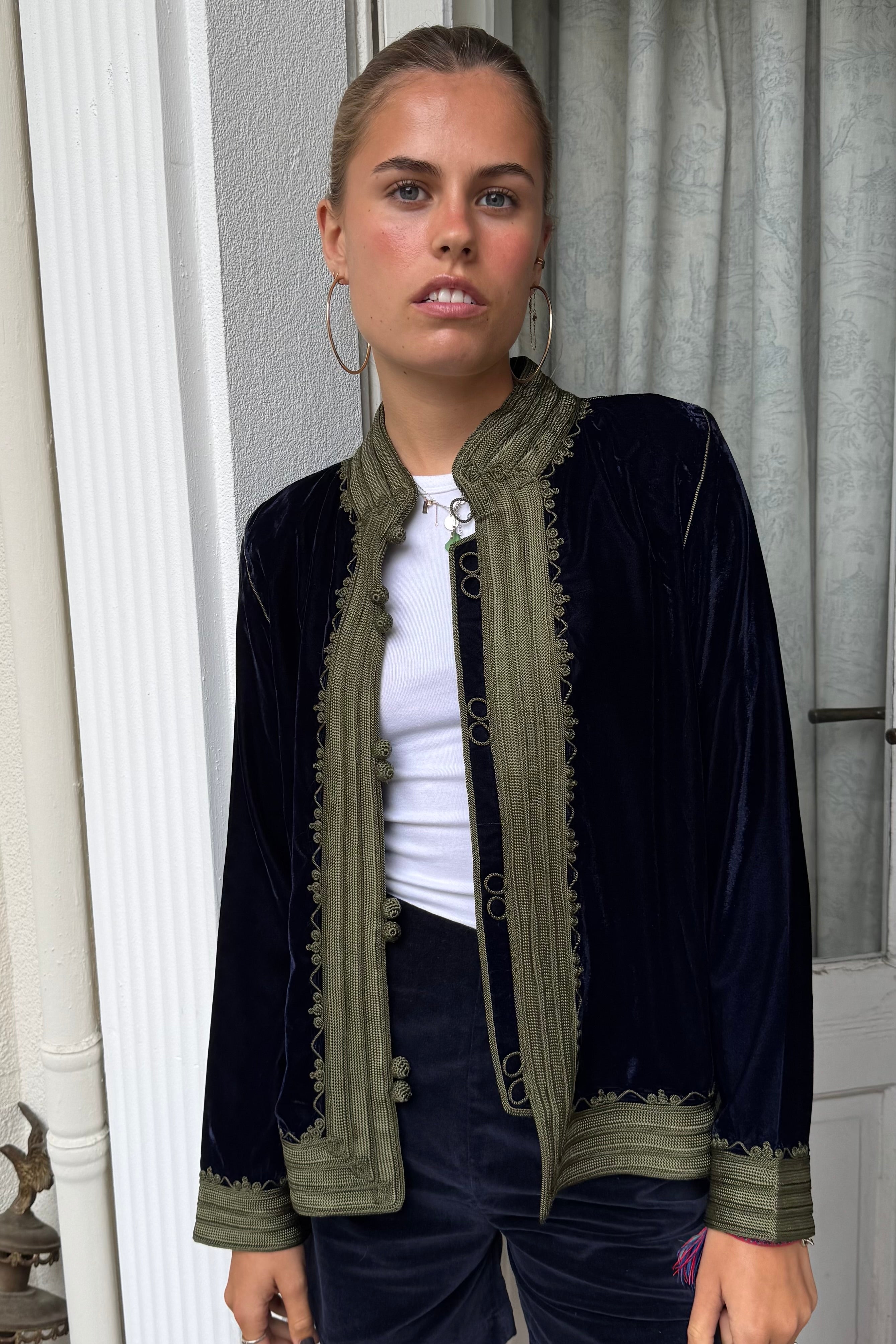 Velvet Jacket Ghizlane