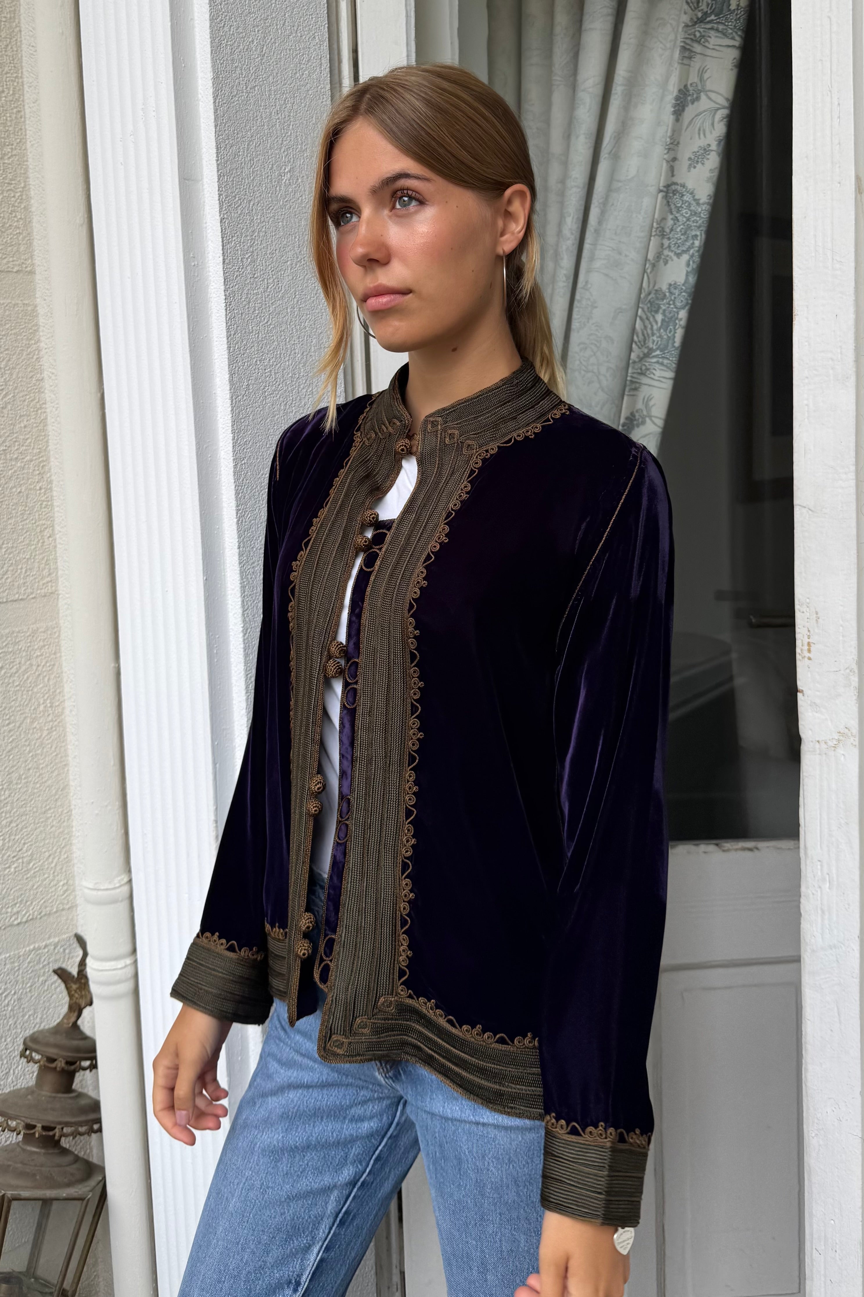 Velvet Jacket Ghizlane