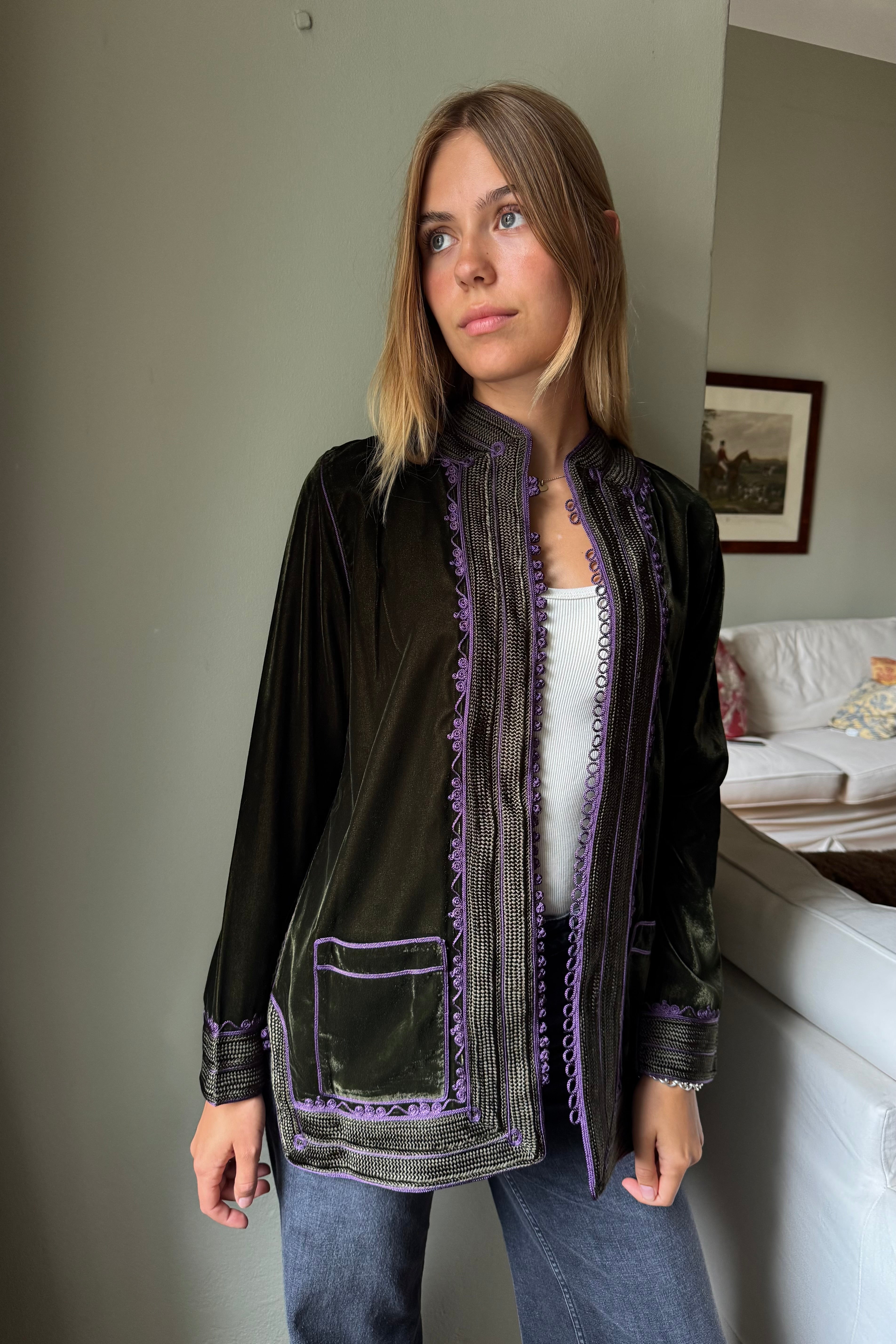Velvet Jacket Serafina