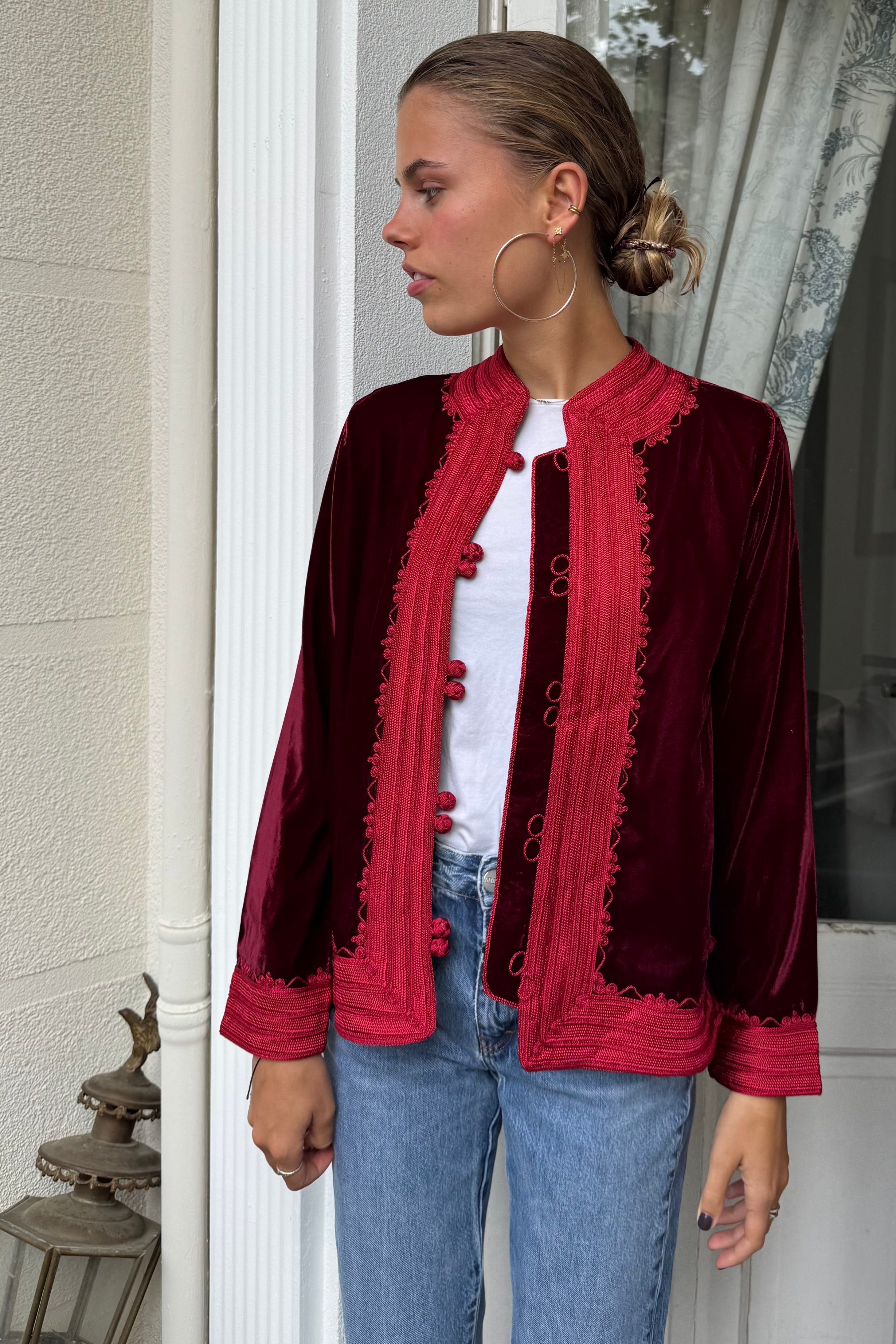 Velvet Jacket Ghizlane