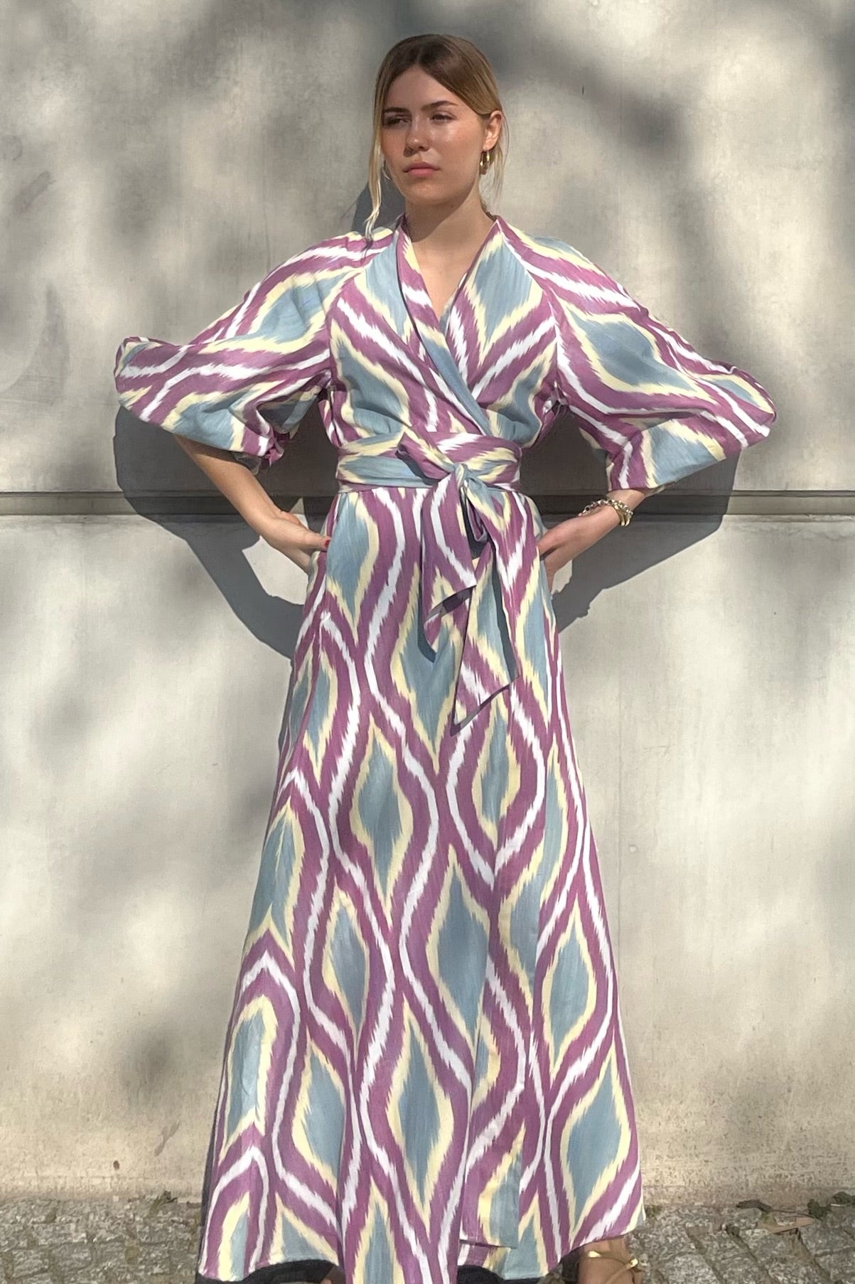 Isabella Ikat Dress