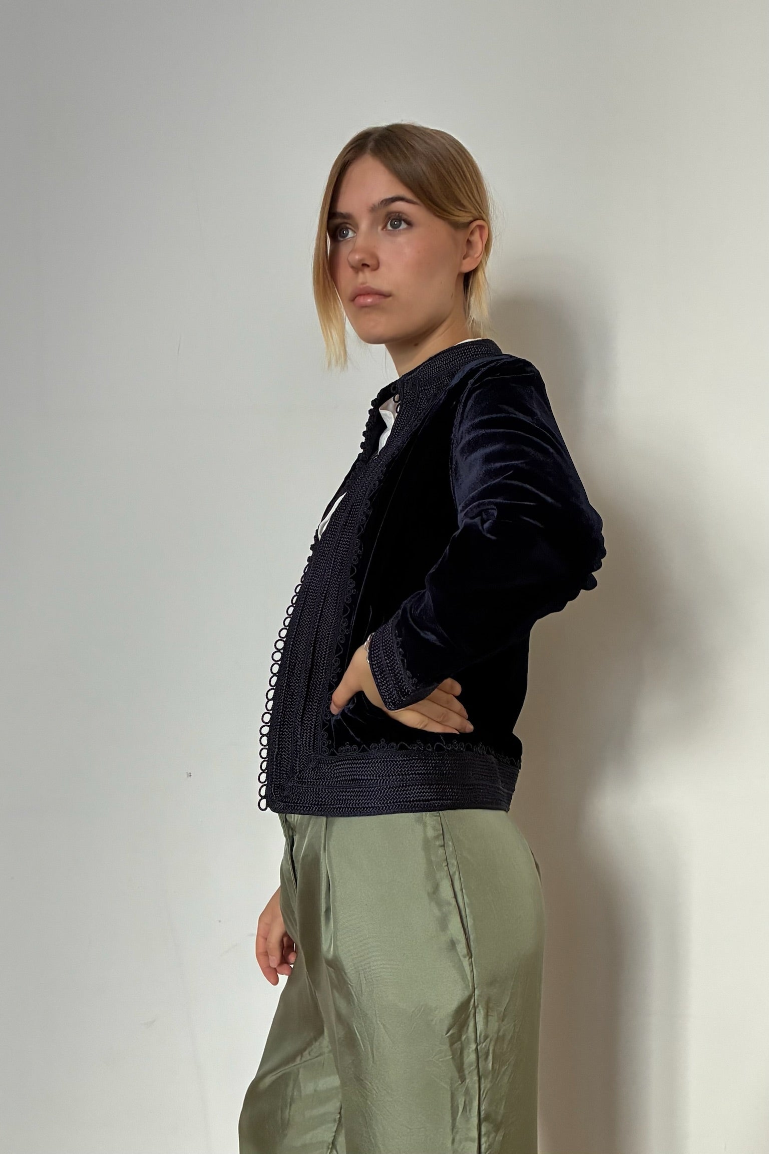 Bolero Velvet Jacket Helena