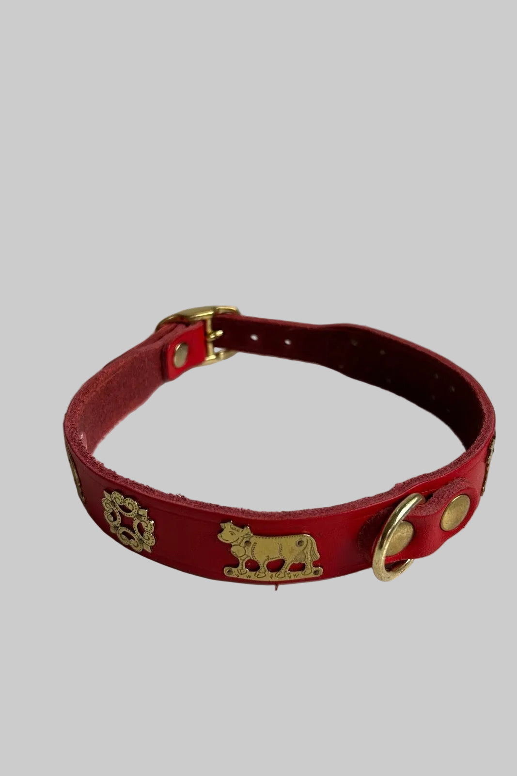 Appenzell Chüeli Dog Collar Red