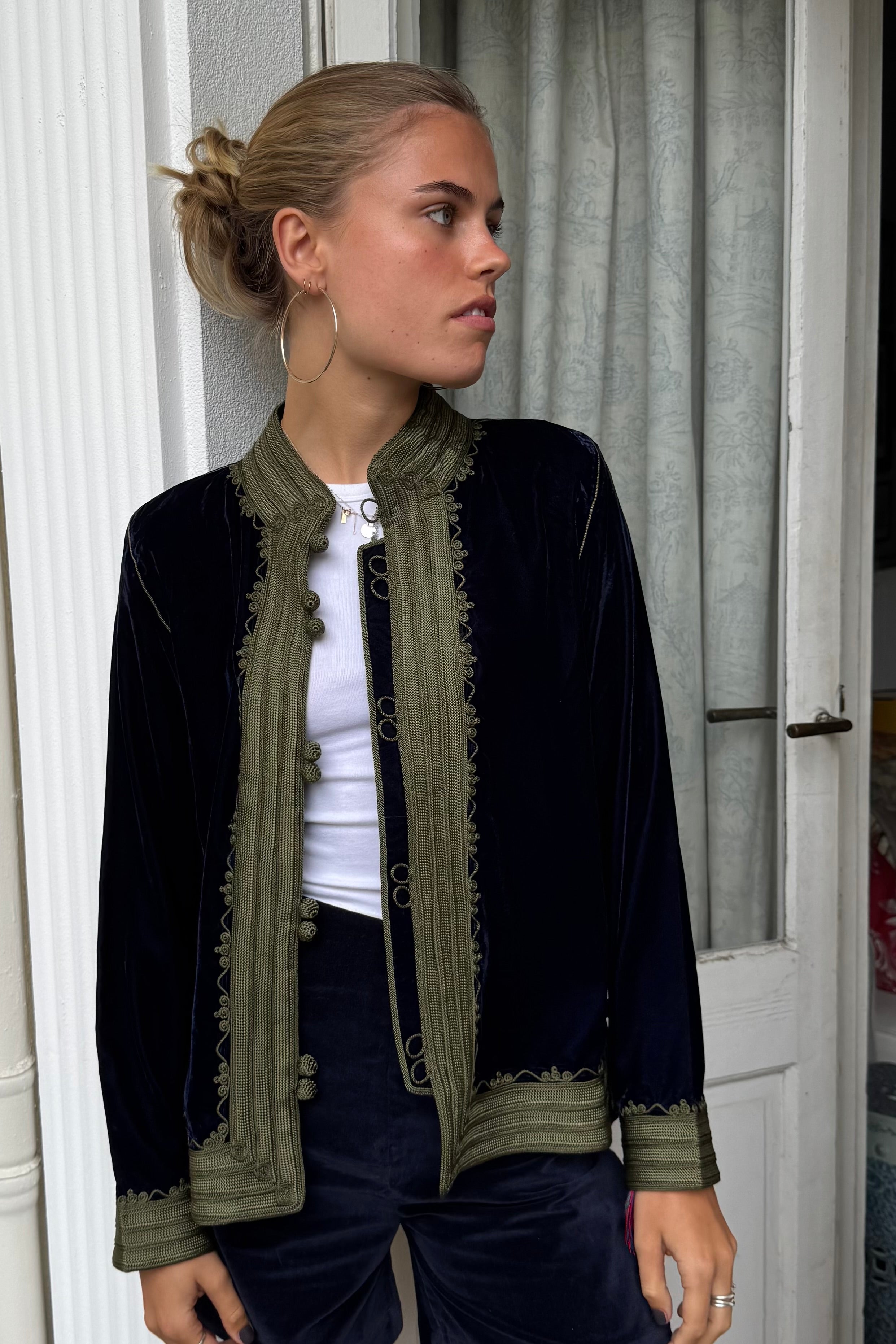 Velvet Jacket Ghizlane