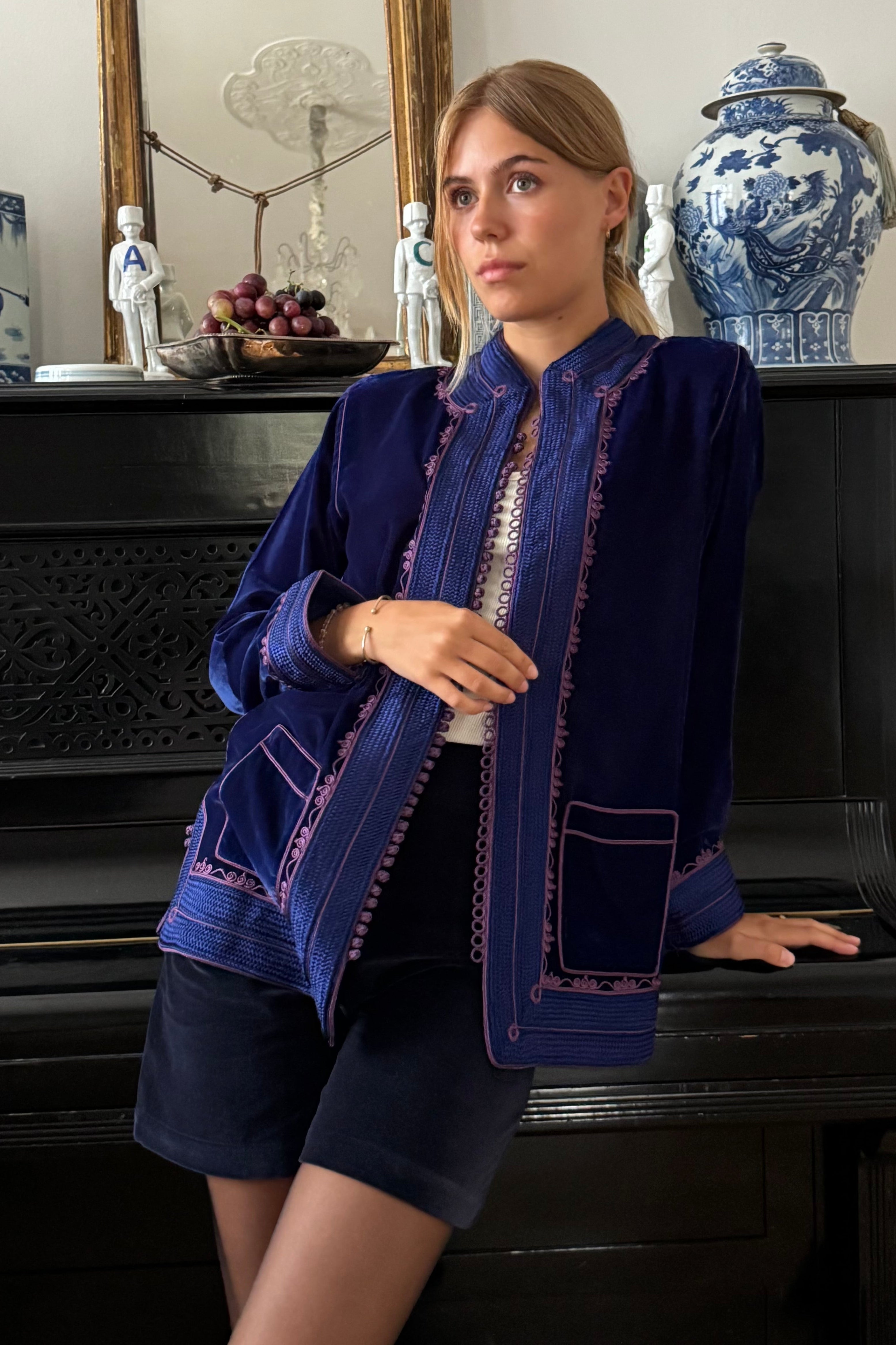 Velvet Jacket Serafina