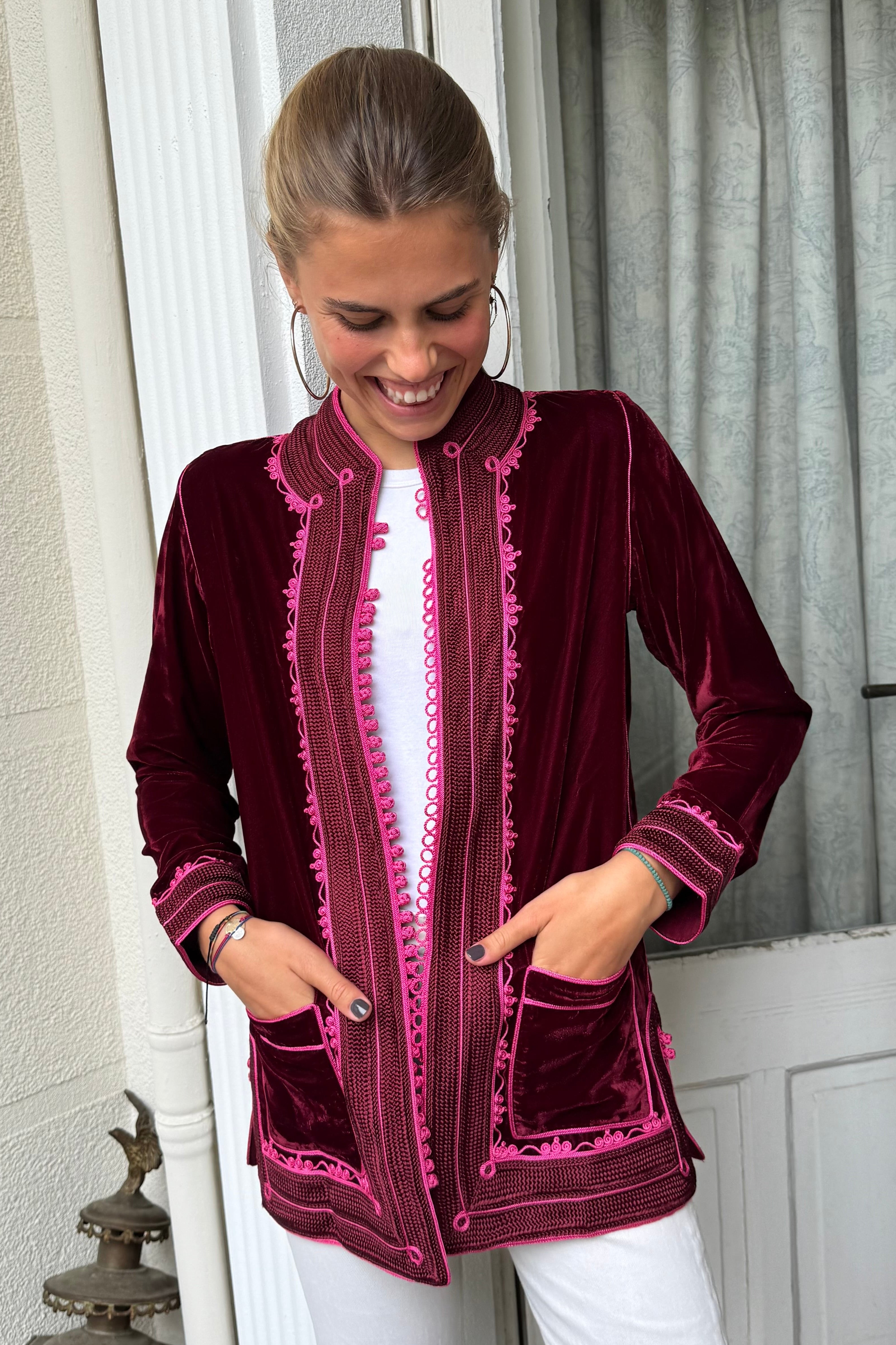 Velvet Jacket Serafina