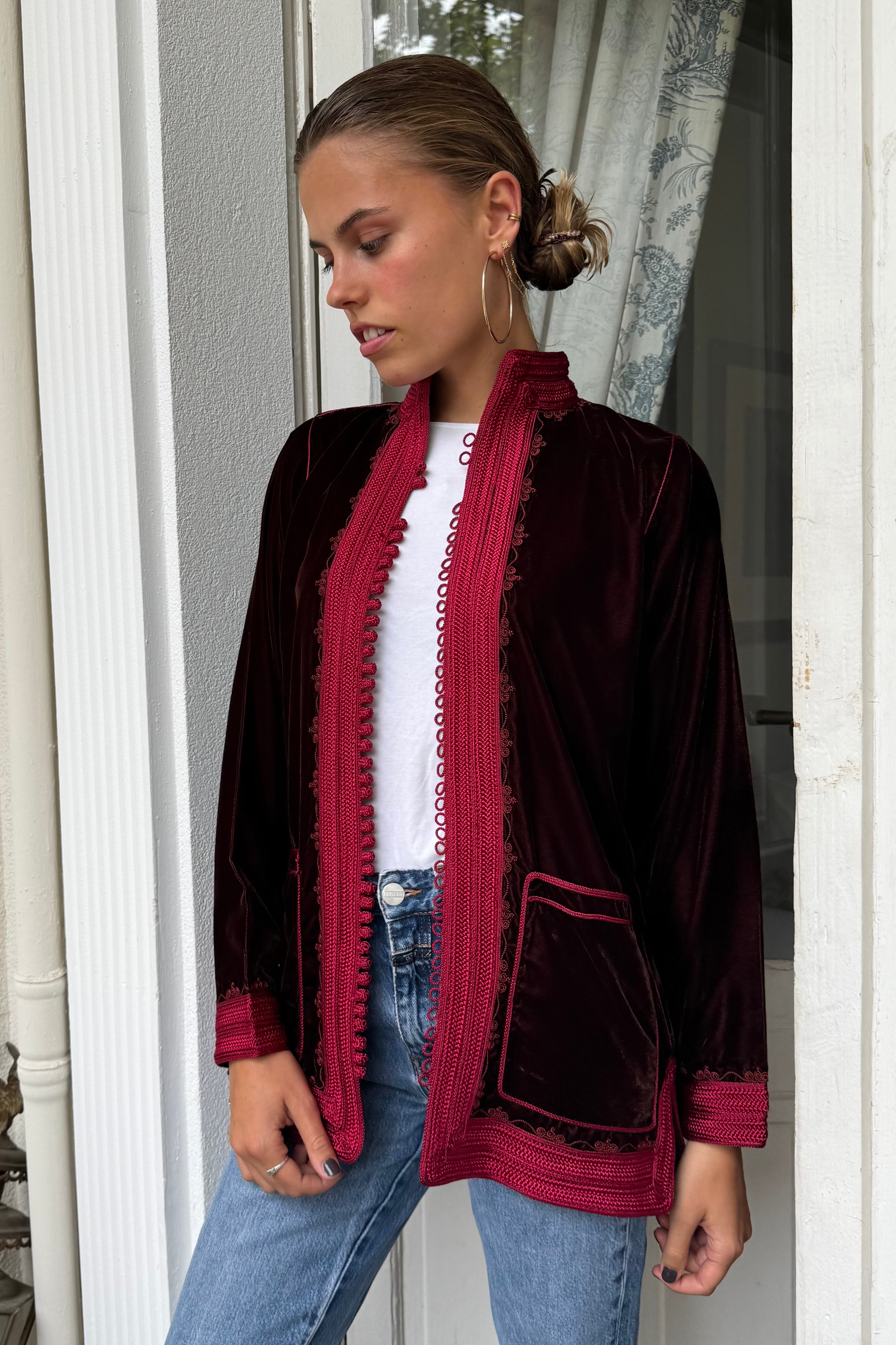 Velvet Jacket Serafina