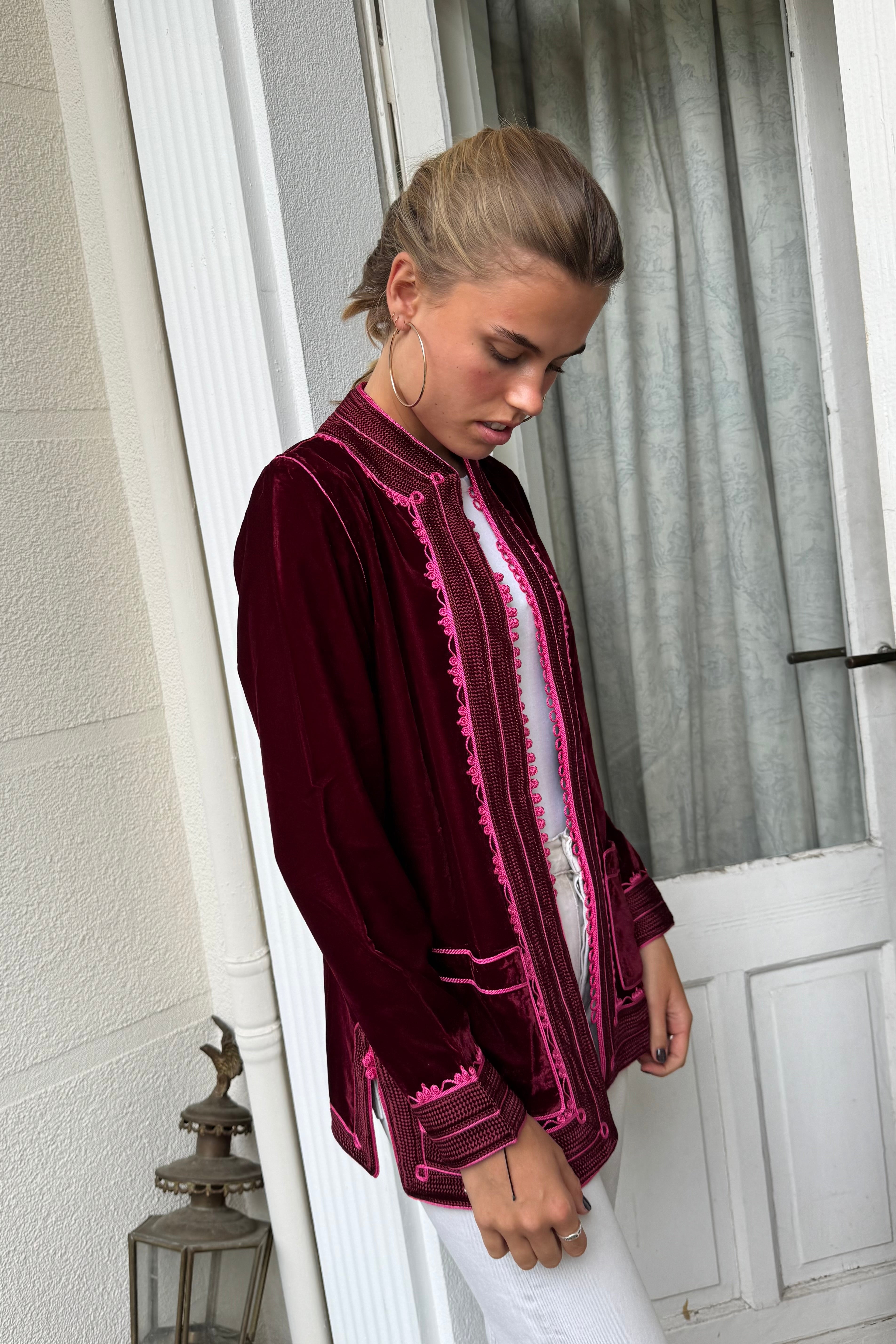 Velvet Jacket Serafina