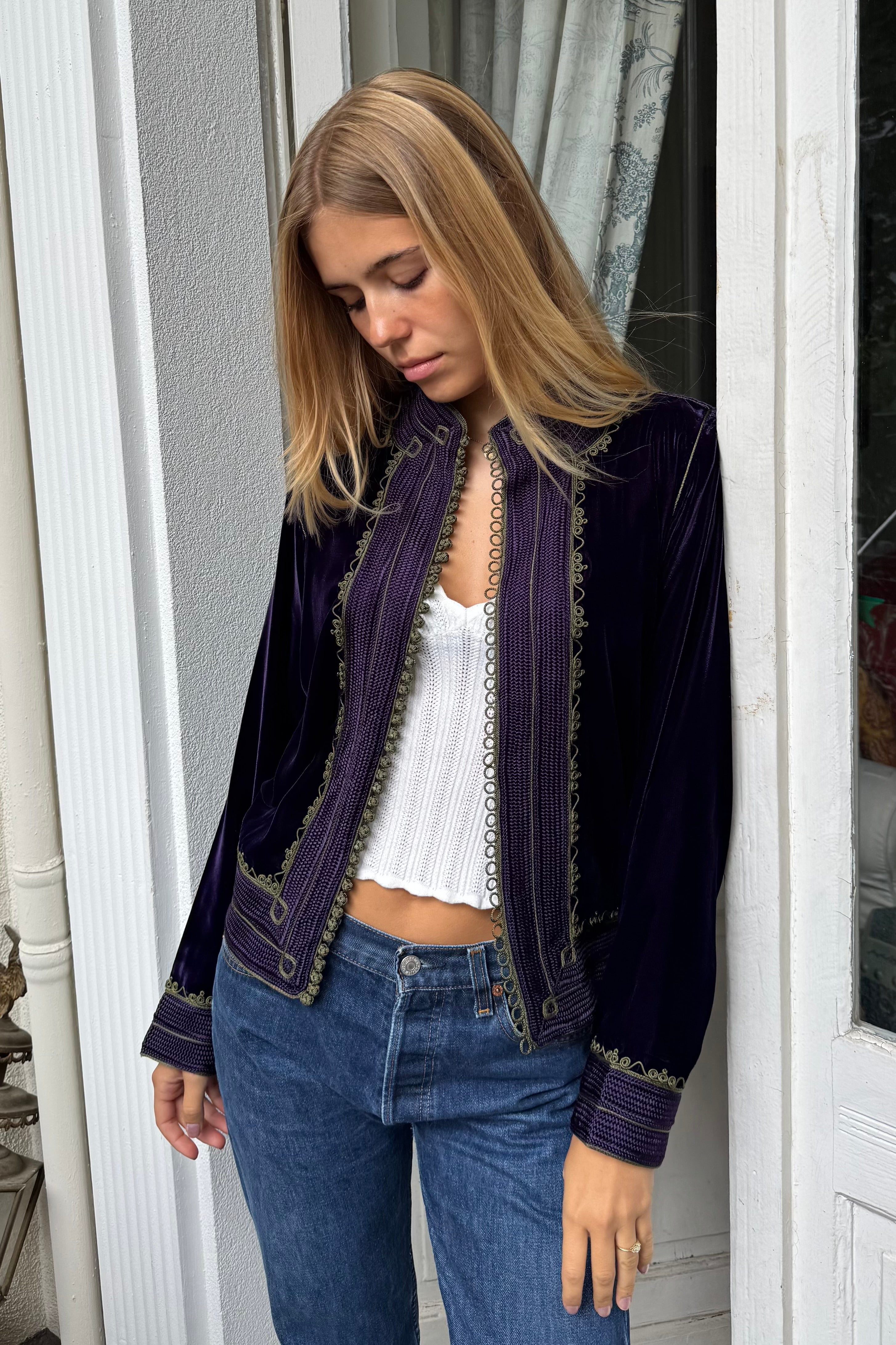 Bolero Velvet Jacket Helena