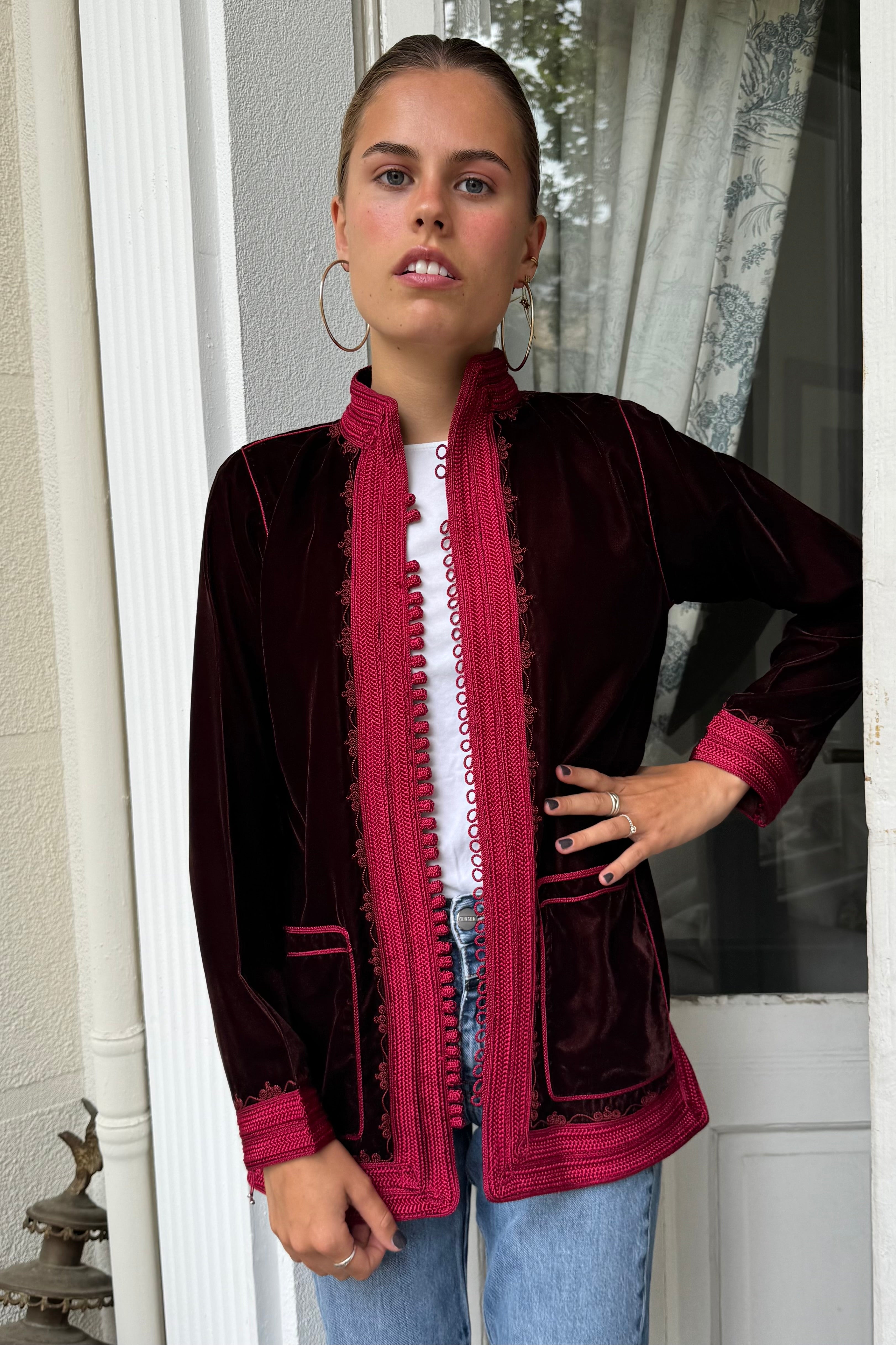 Velvet Jacket Serafina