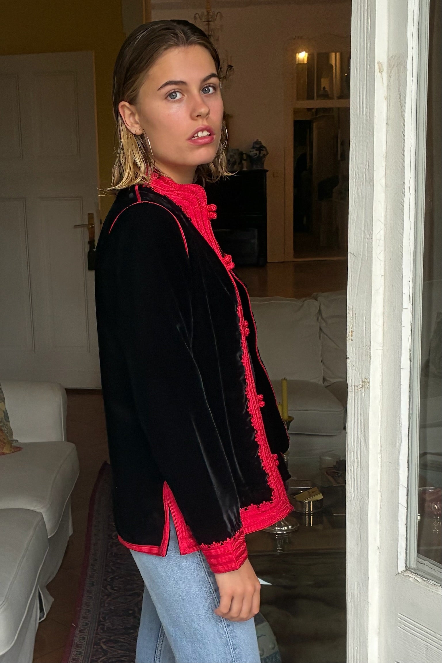 Velvet Jacket Ghizlane