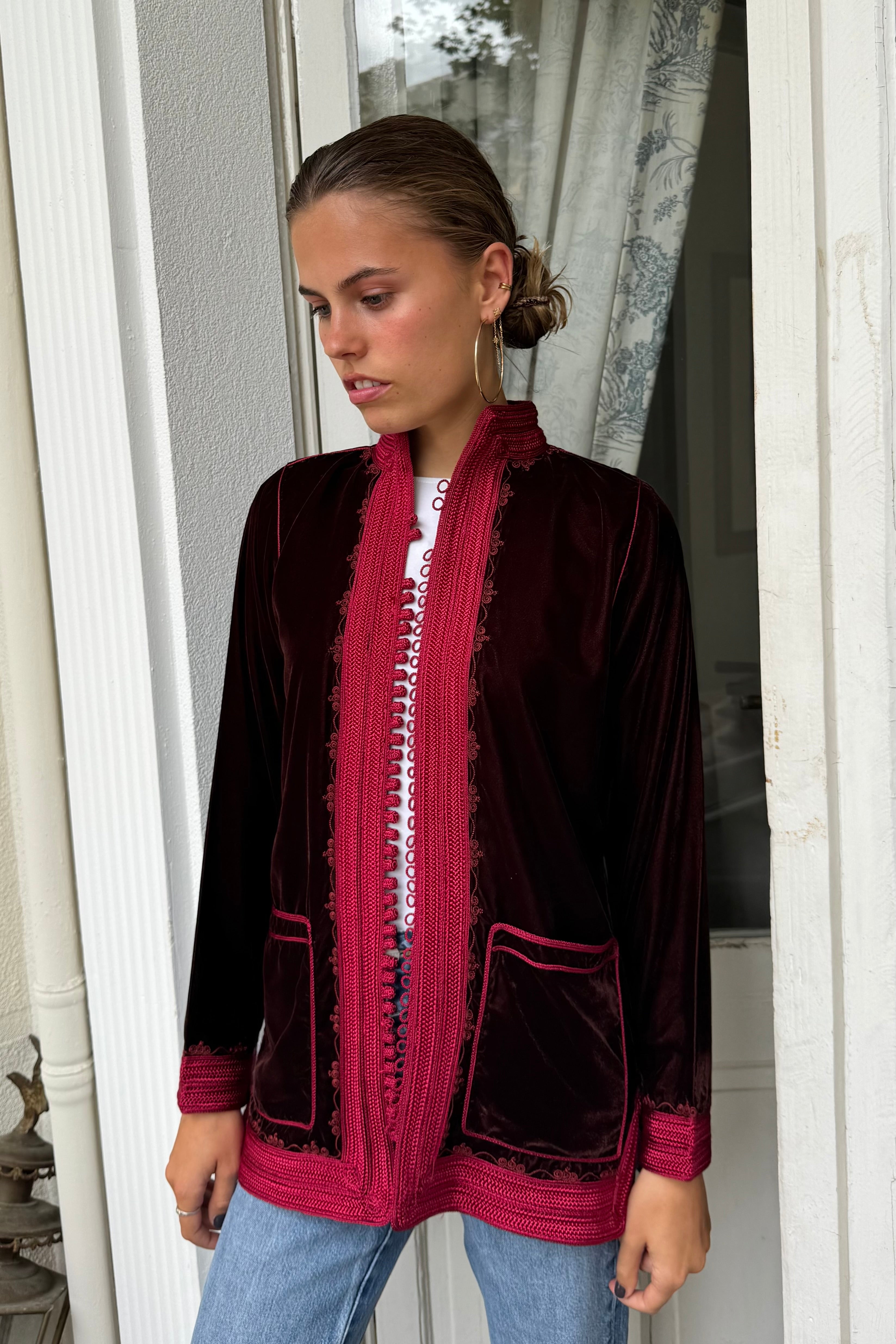 Velvet Jacket Serafina