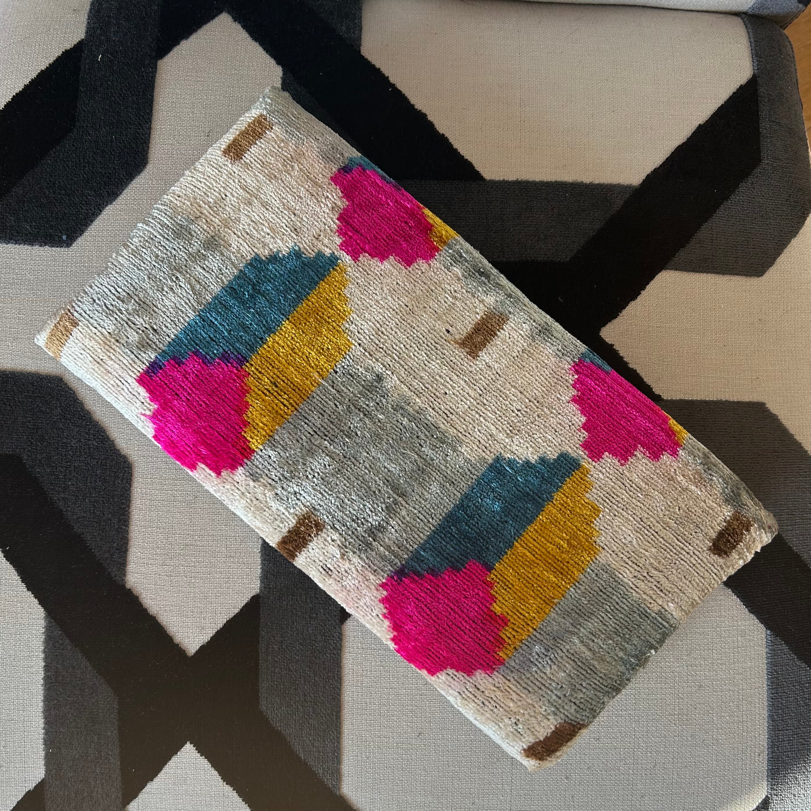 Theda Ikat Clutch