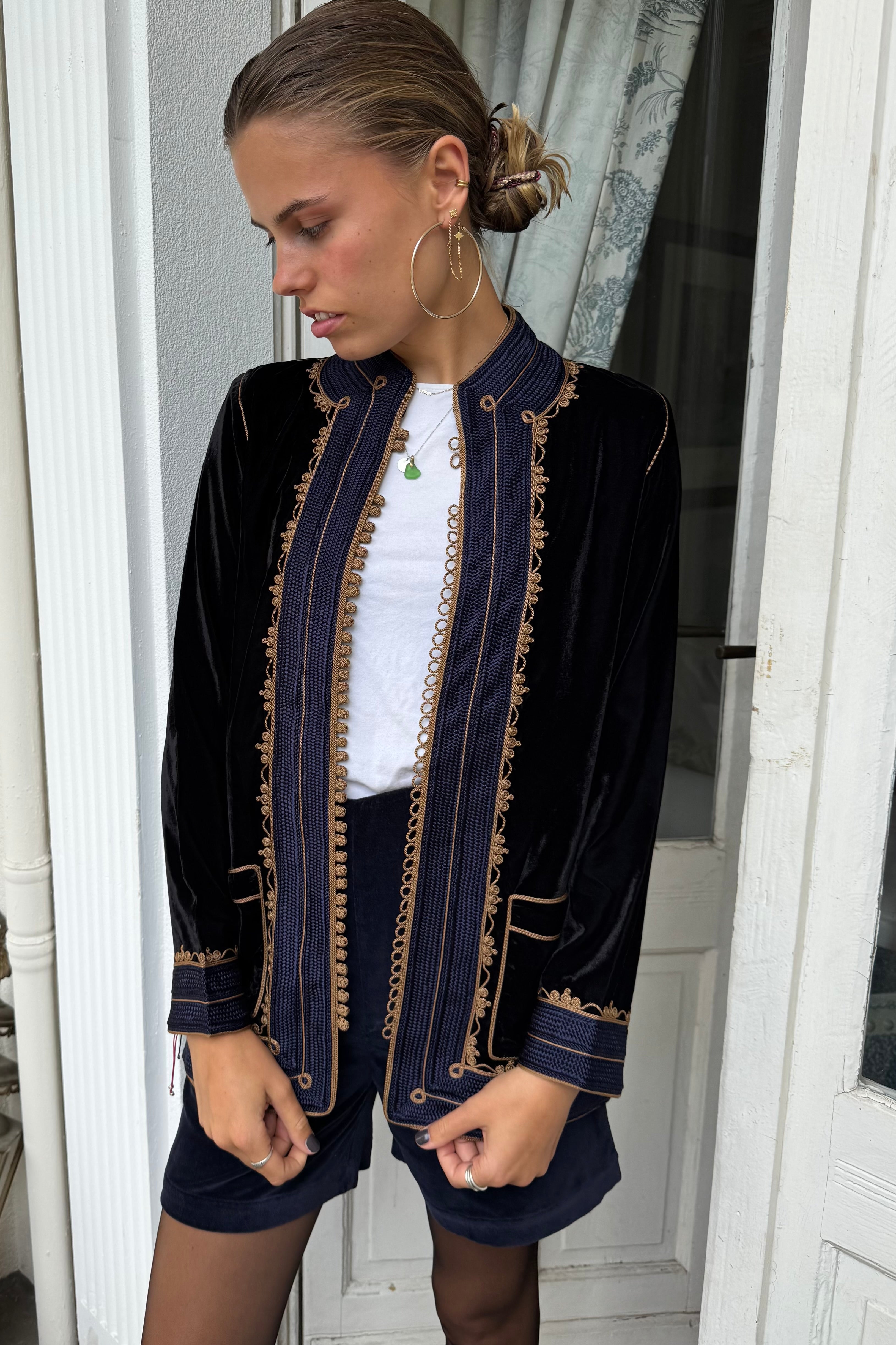 Velvet Jacket Serafina