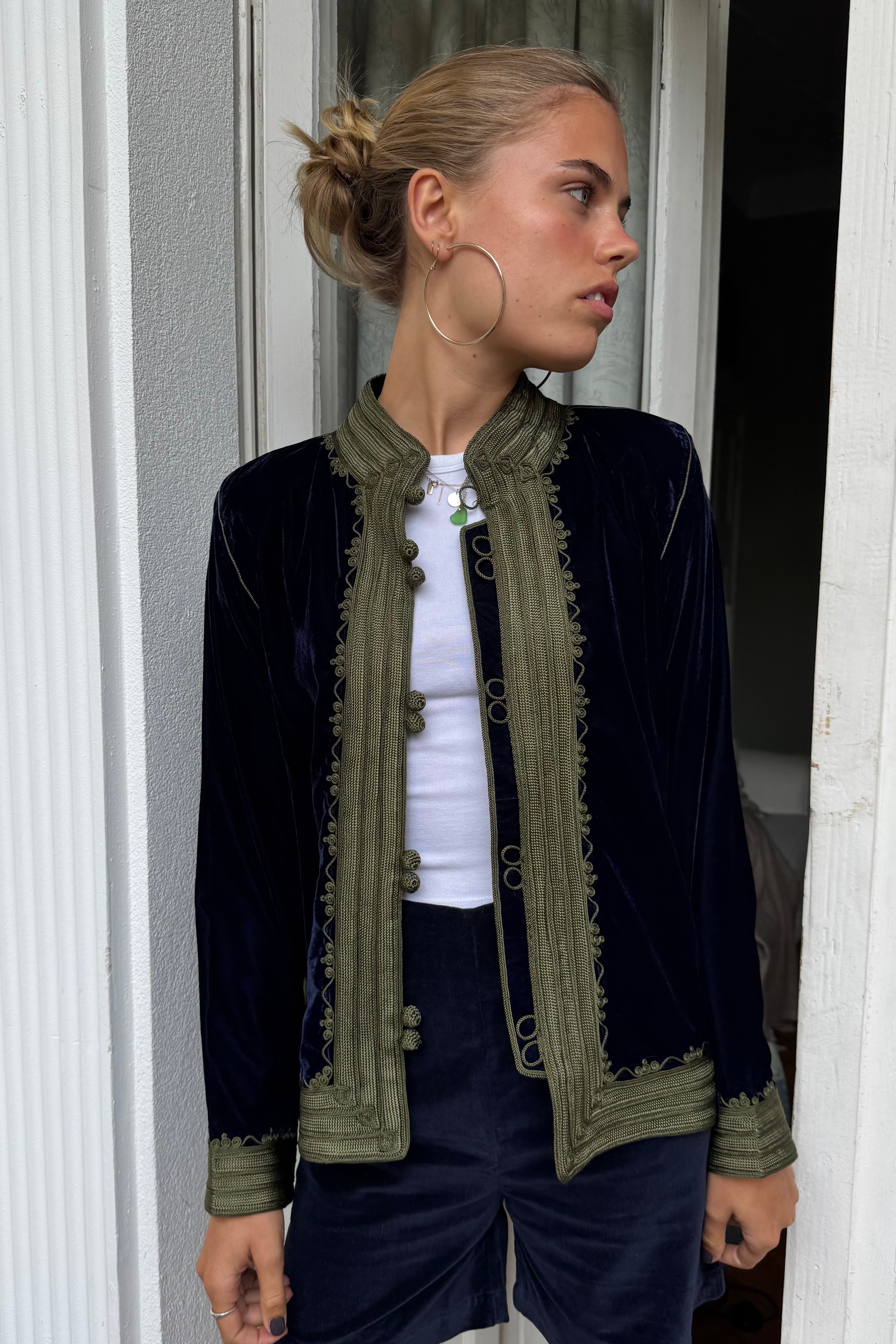 Velvet Jacket Ghizlane