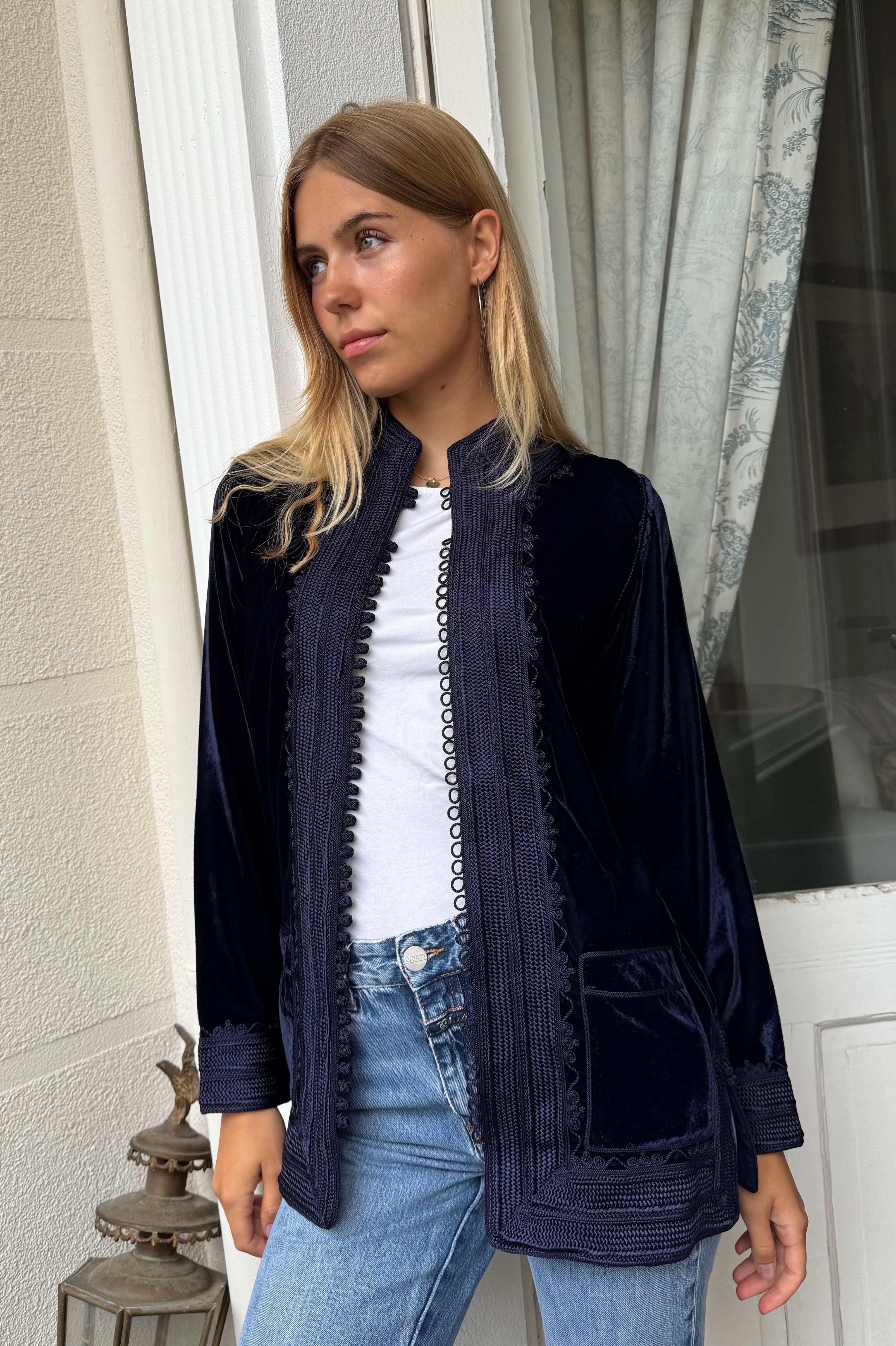 Velvet Jacket Serafina