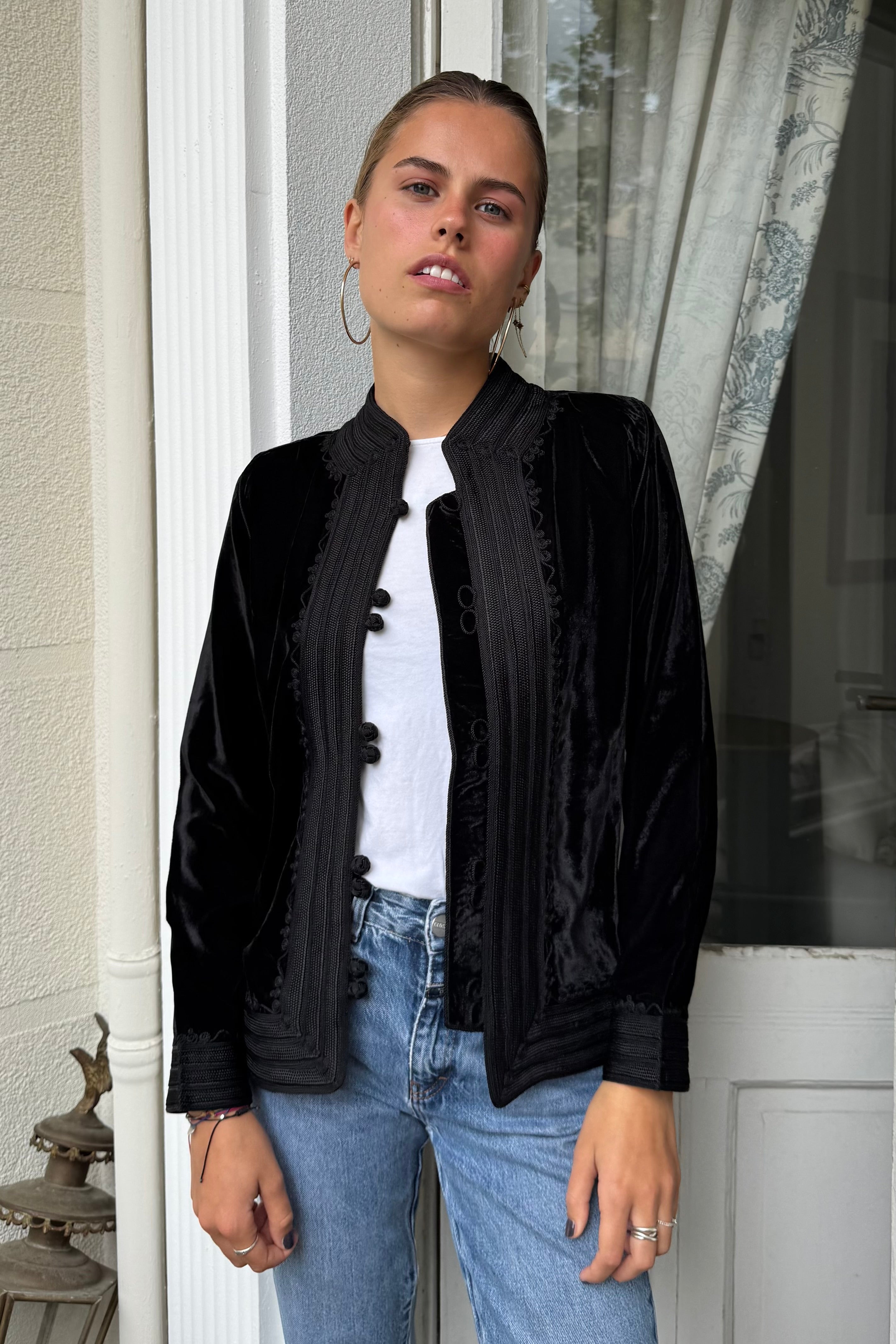 Velvet Jacket Ghizlane