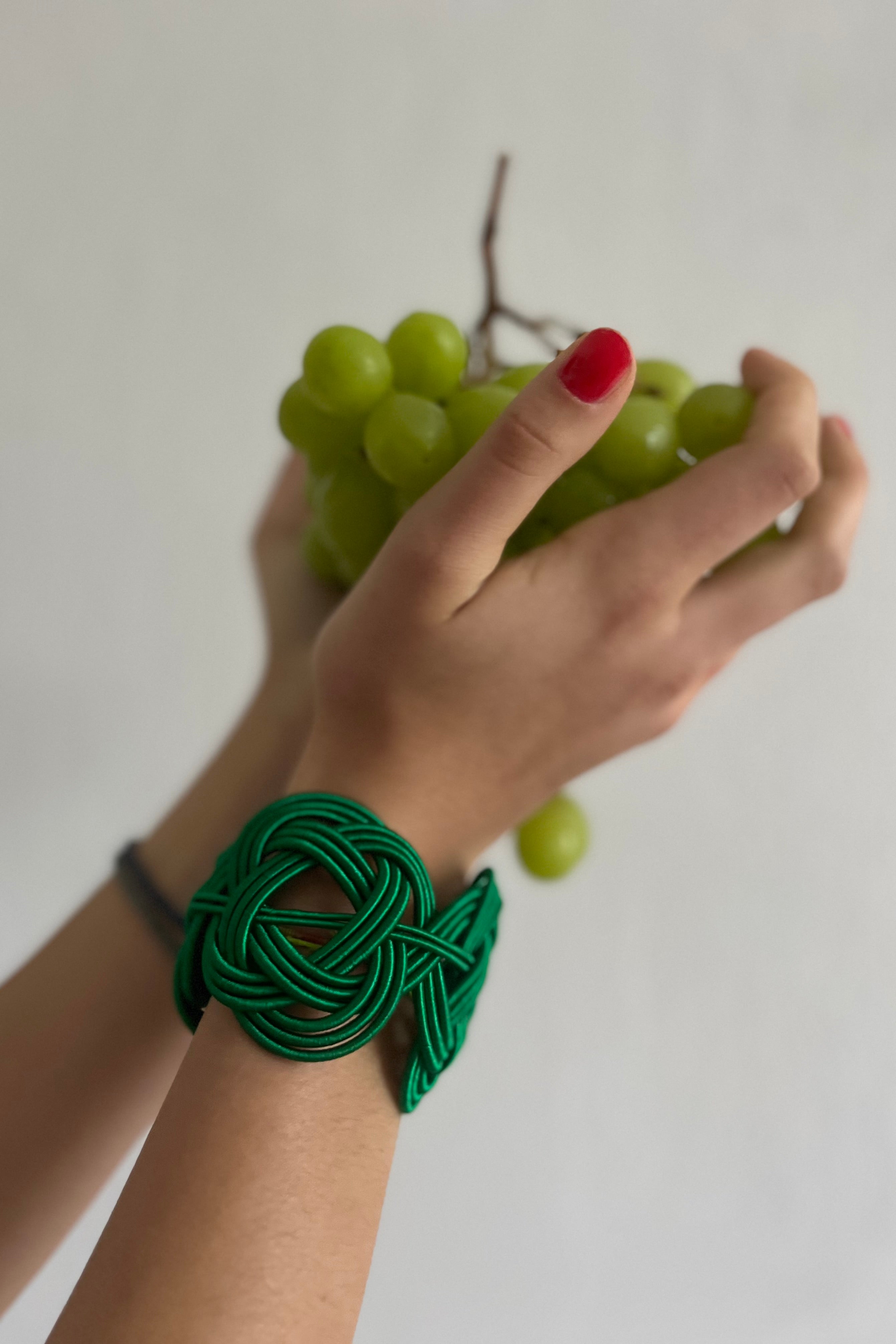 Ourika Bracelet emerald green