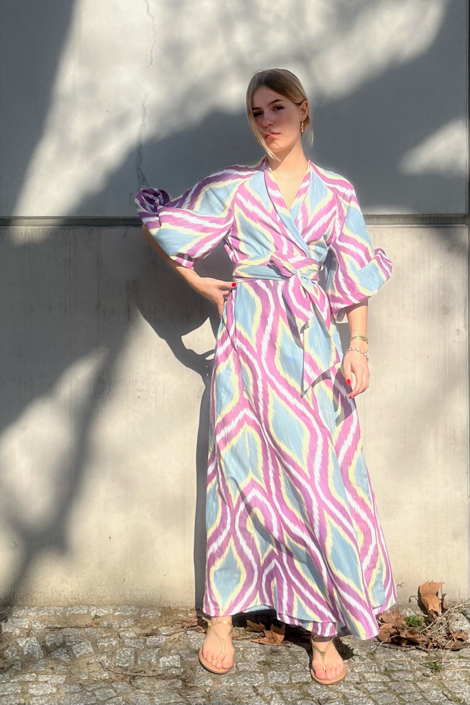 Isabella Ikat Dress