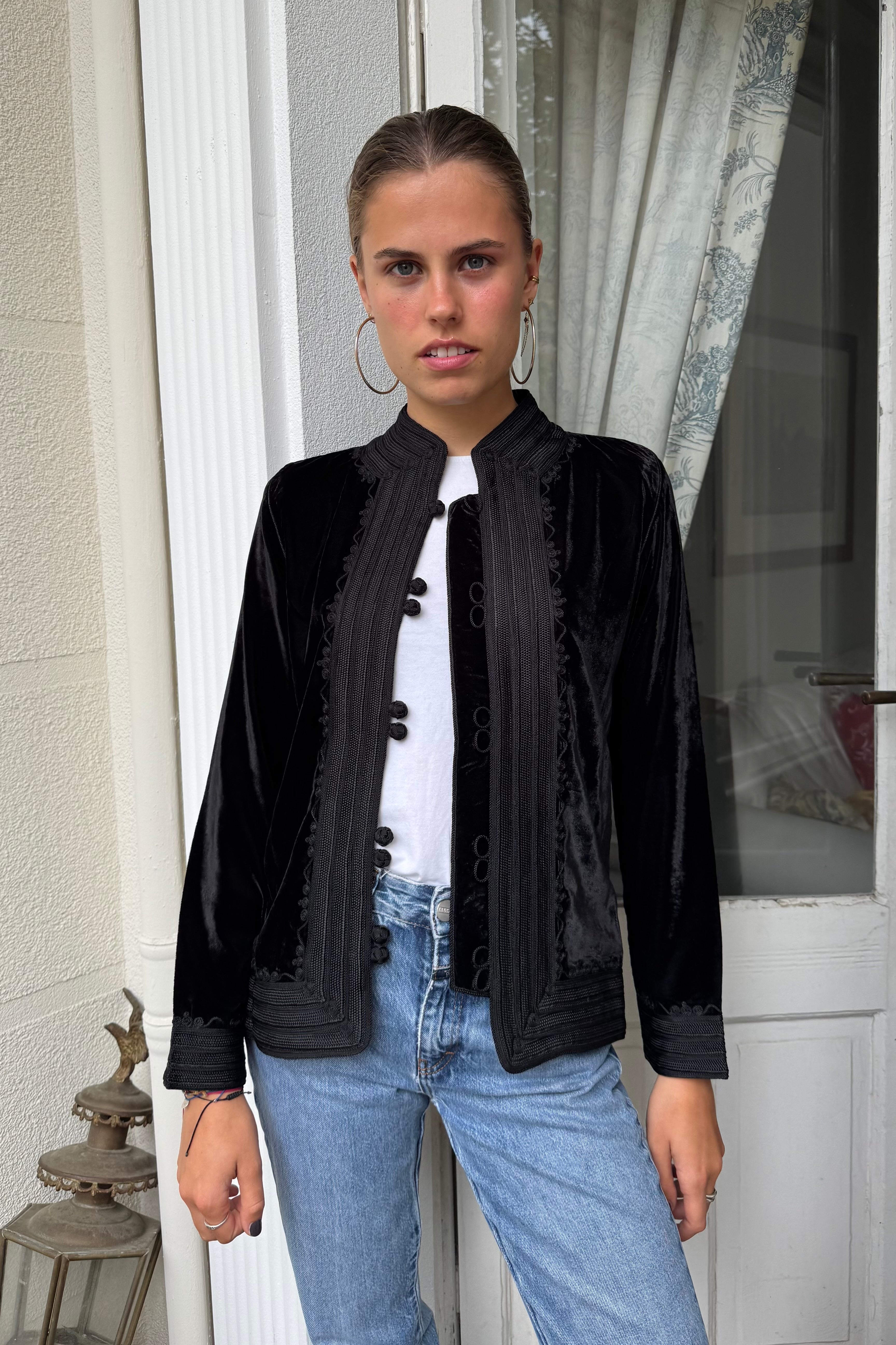 Velvet Jacket Ghizlane