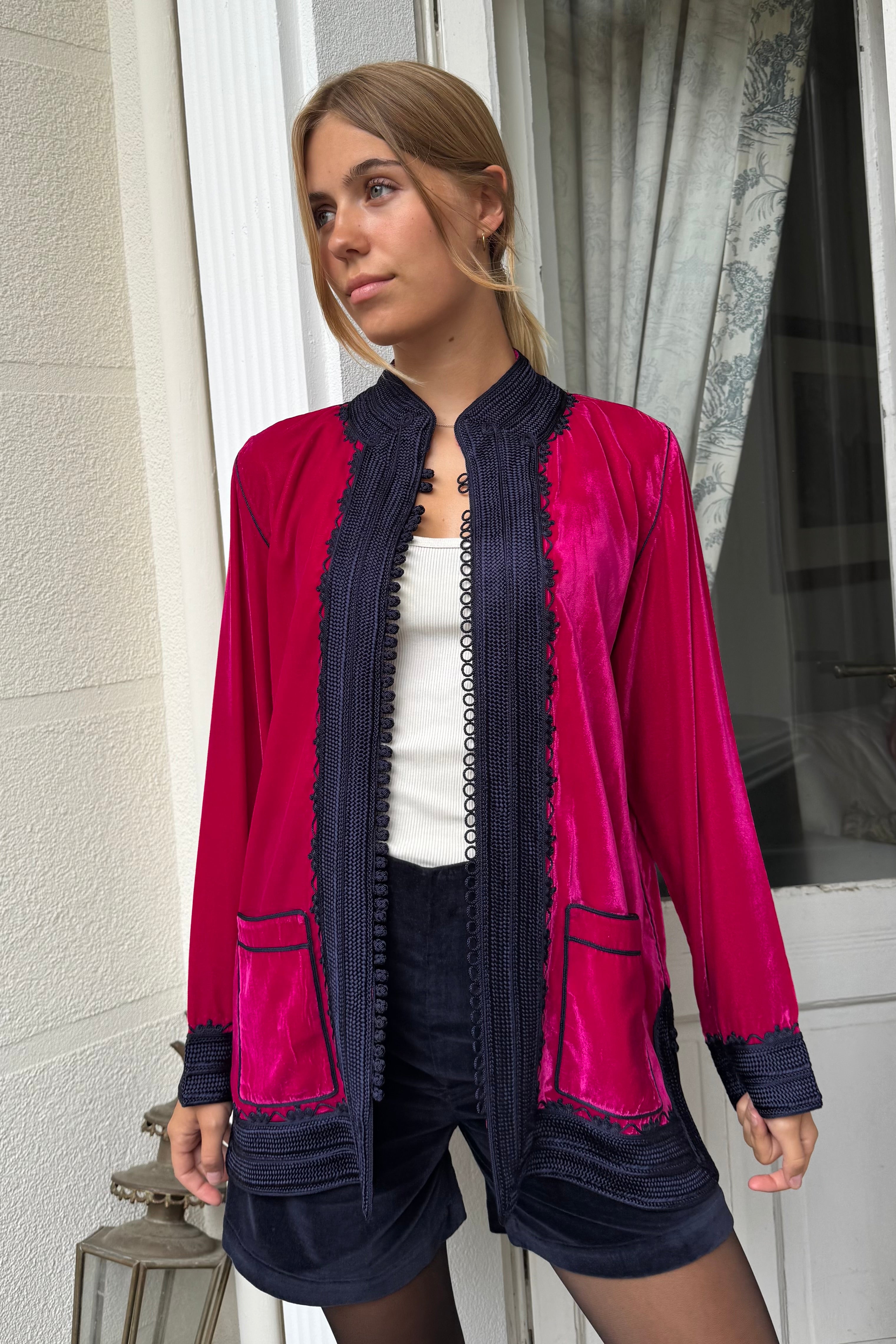 Velvet Jacket Serafina