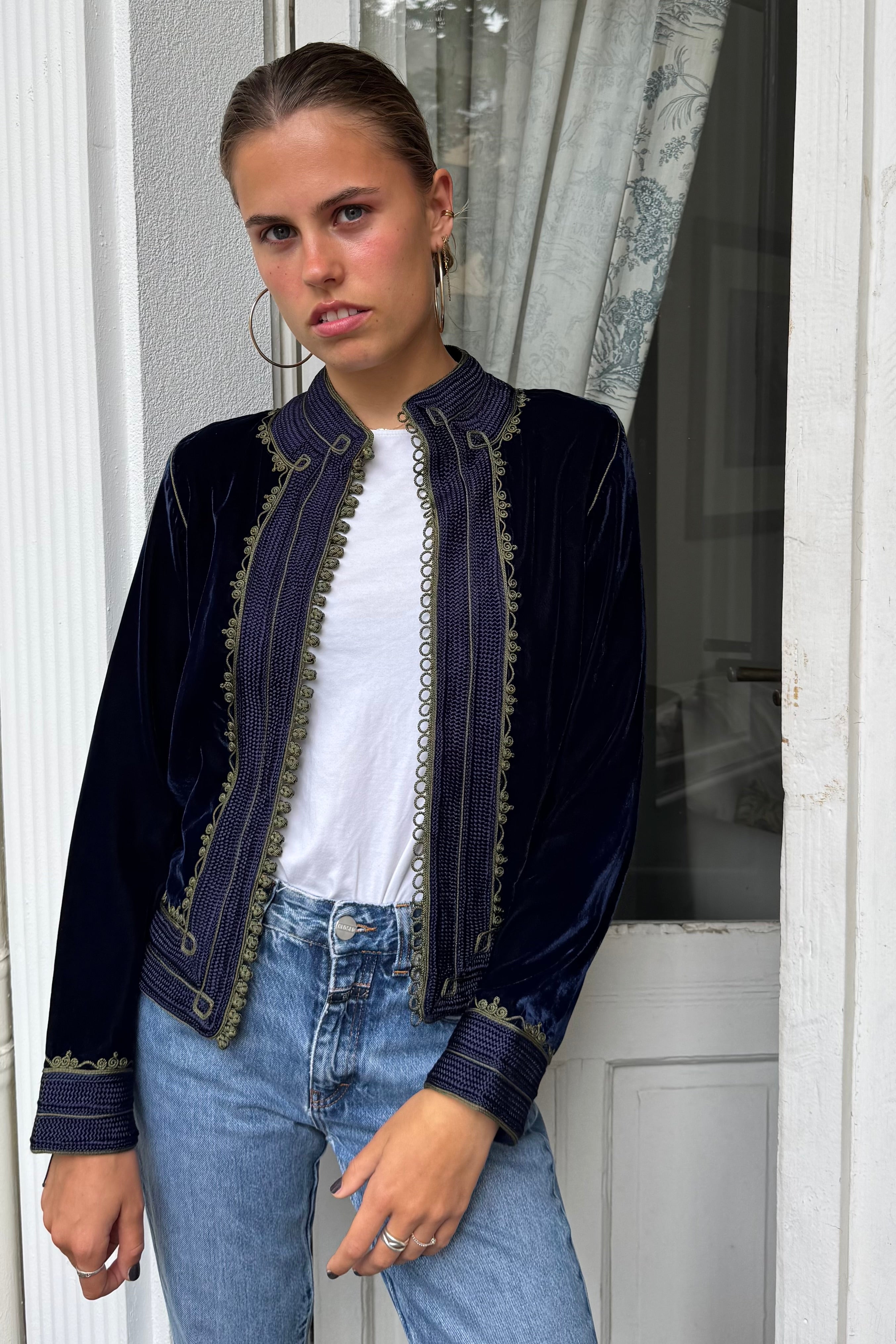 Bolero Velvet Jacket Helena