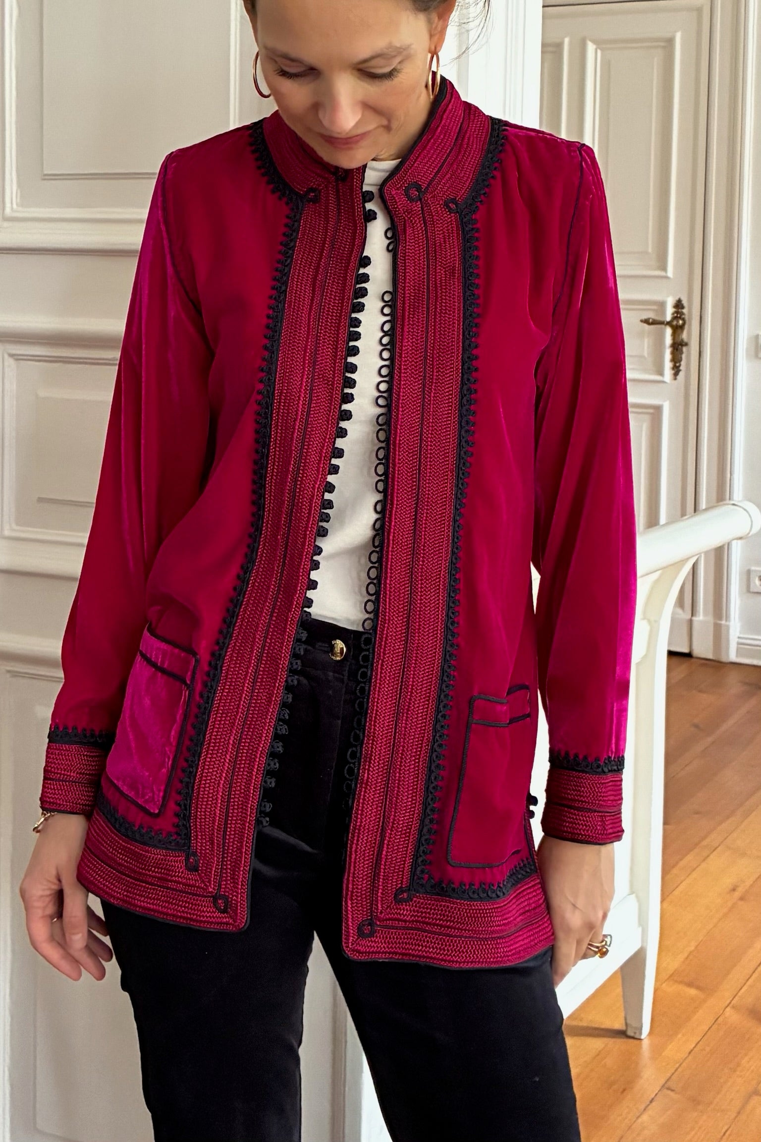 Velvet Jacket Serafina