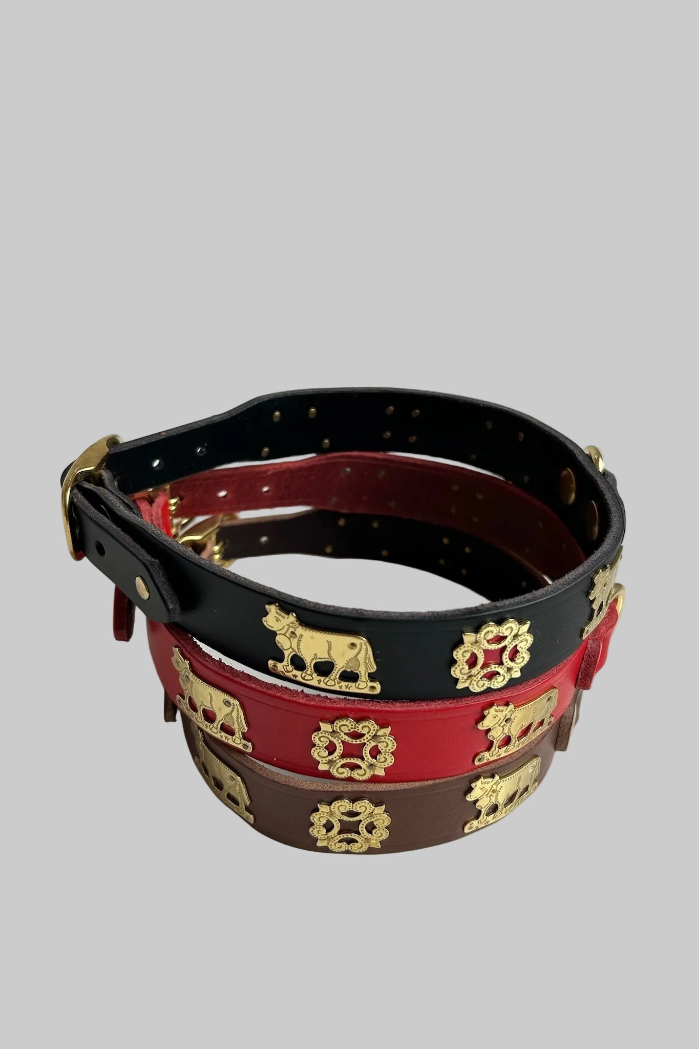 Appenzell Chüeli Dog Collar Red