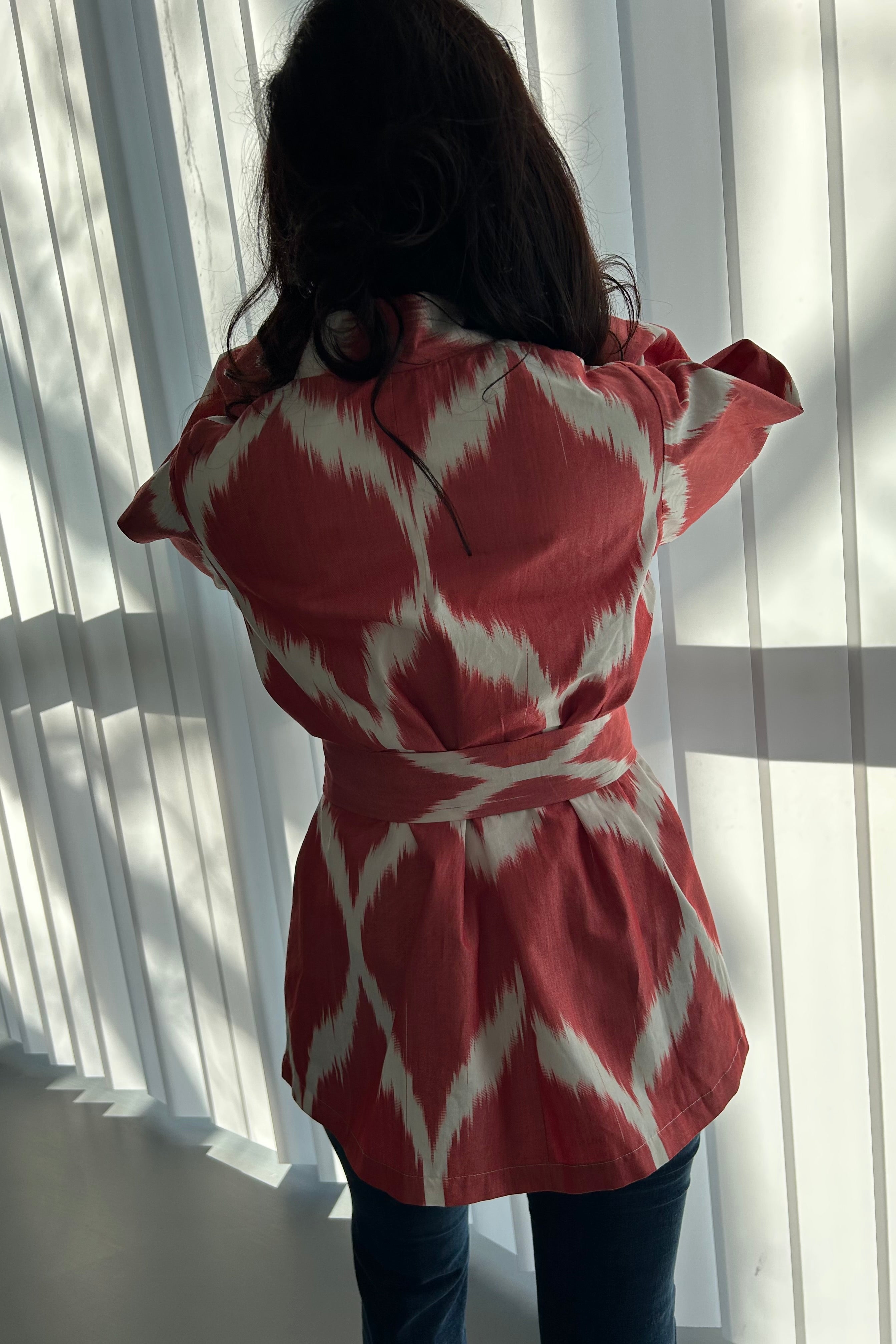 Amaya Ikat Kimono