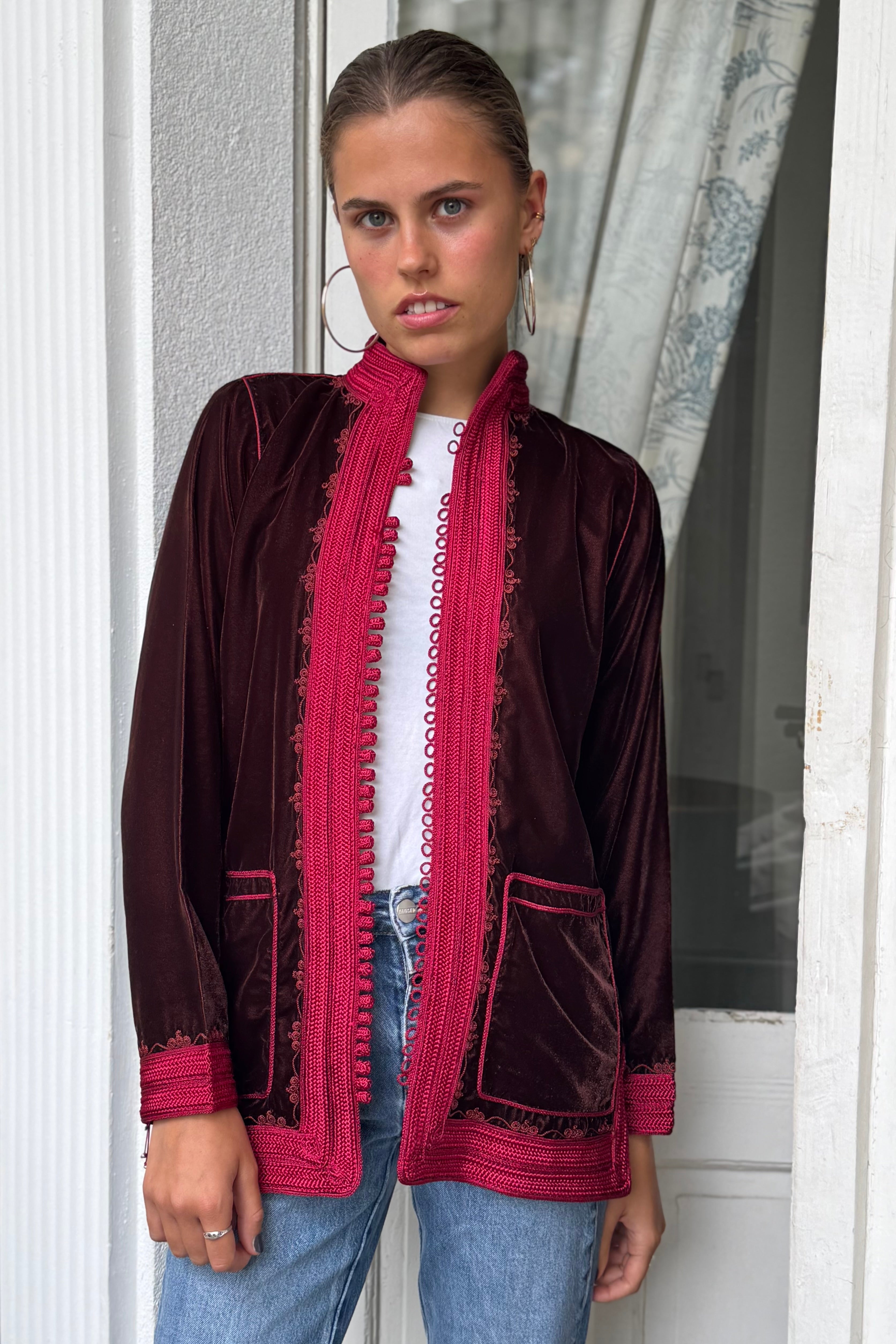 Velvet Jacket Serafina