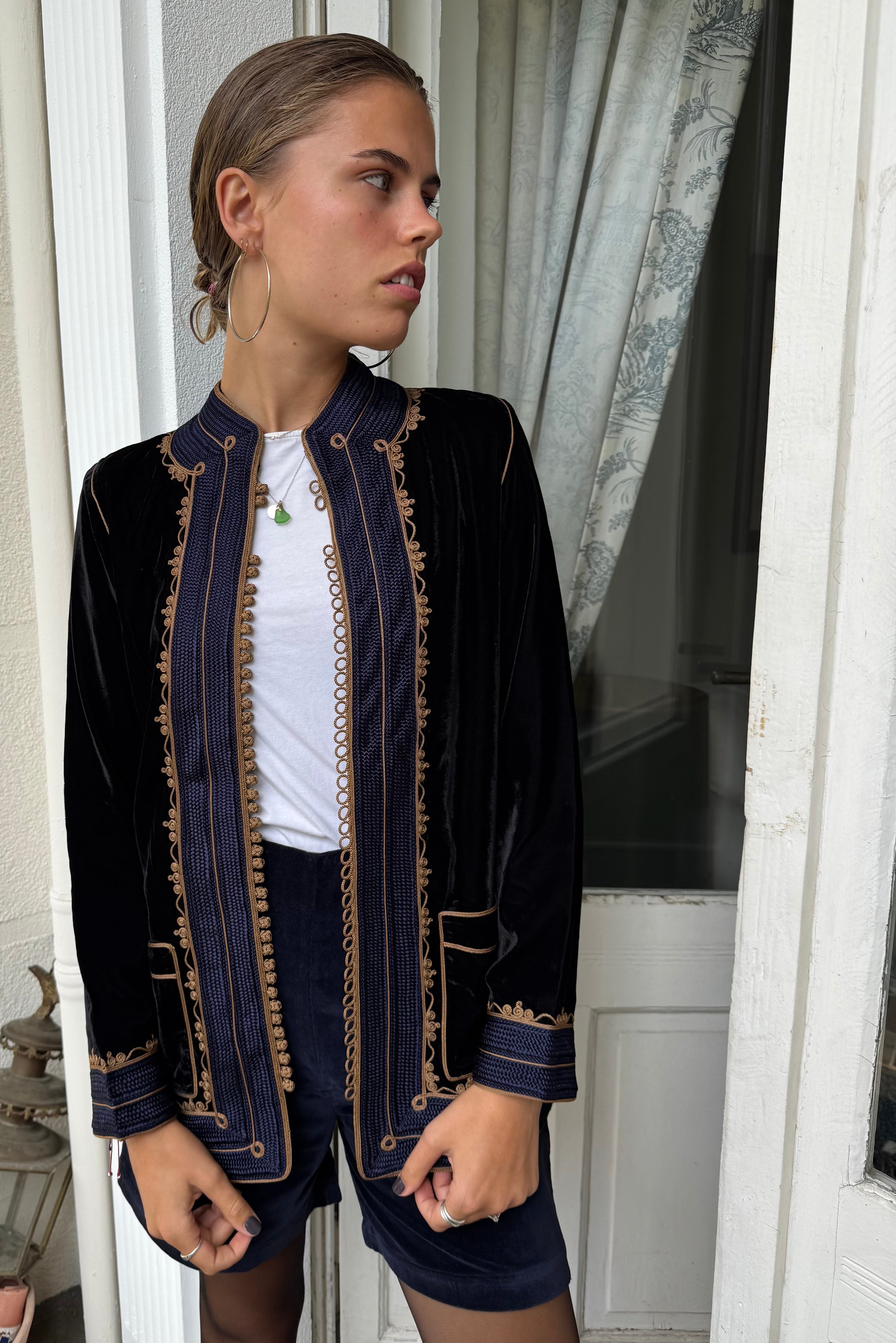 Velvet Jacket Serafina