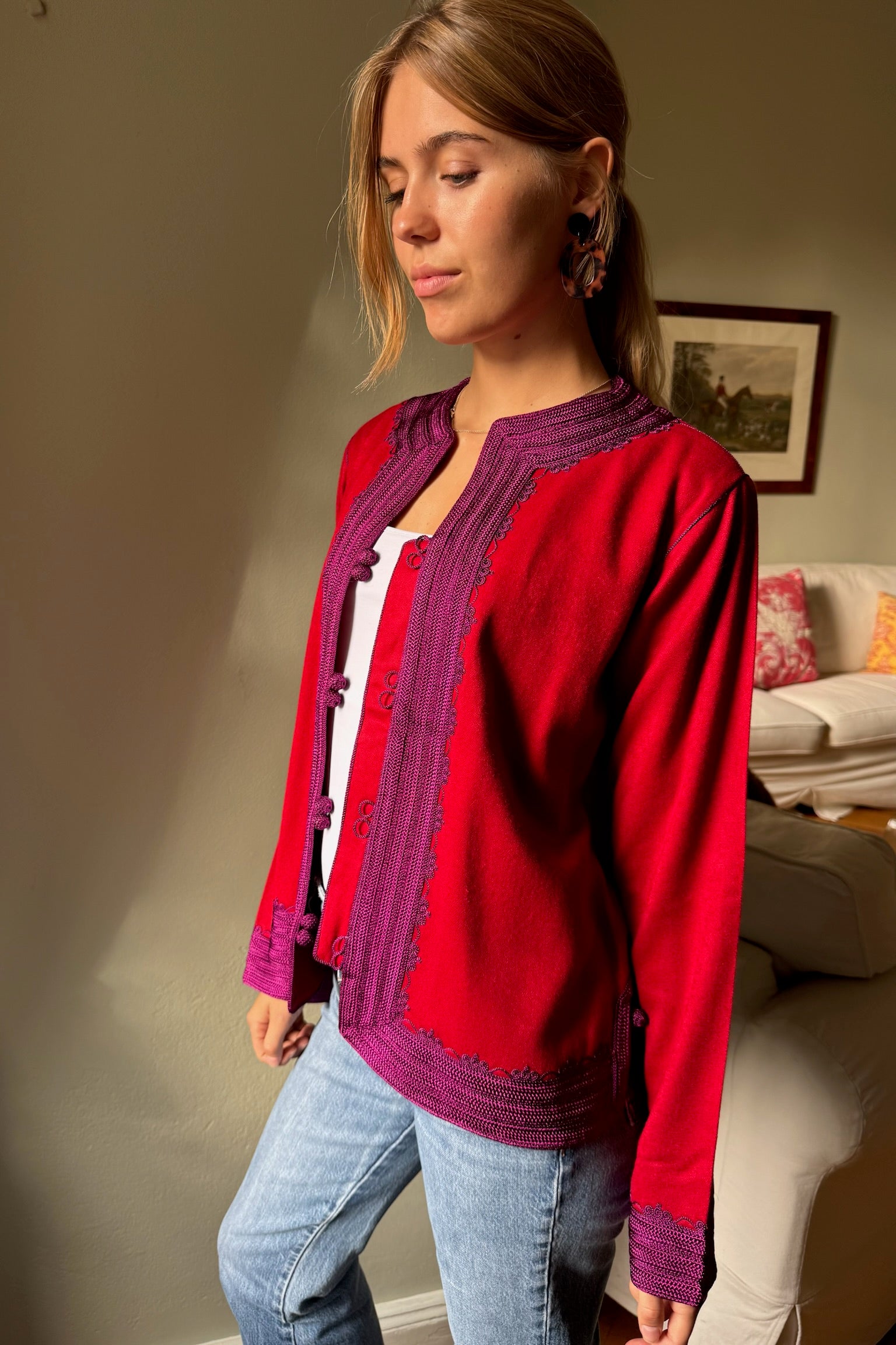 „Moroccan Cashmere“ Jacket Naima