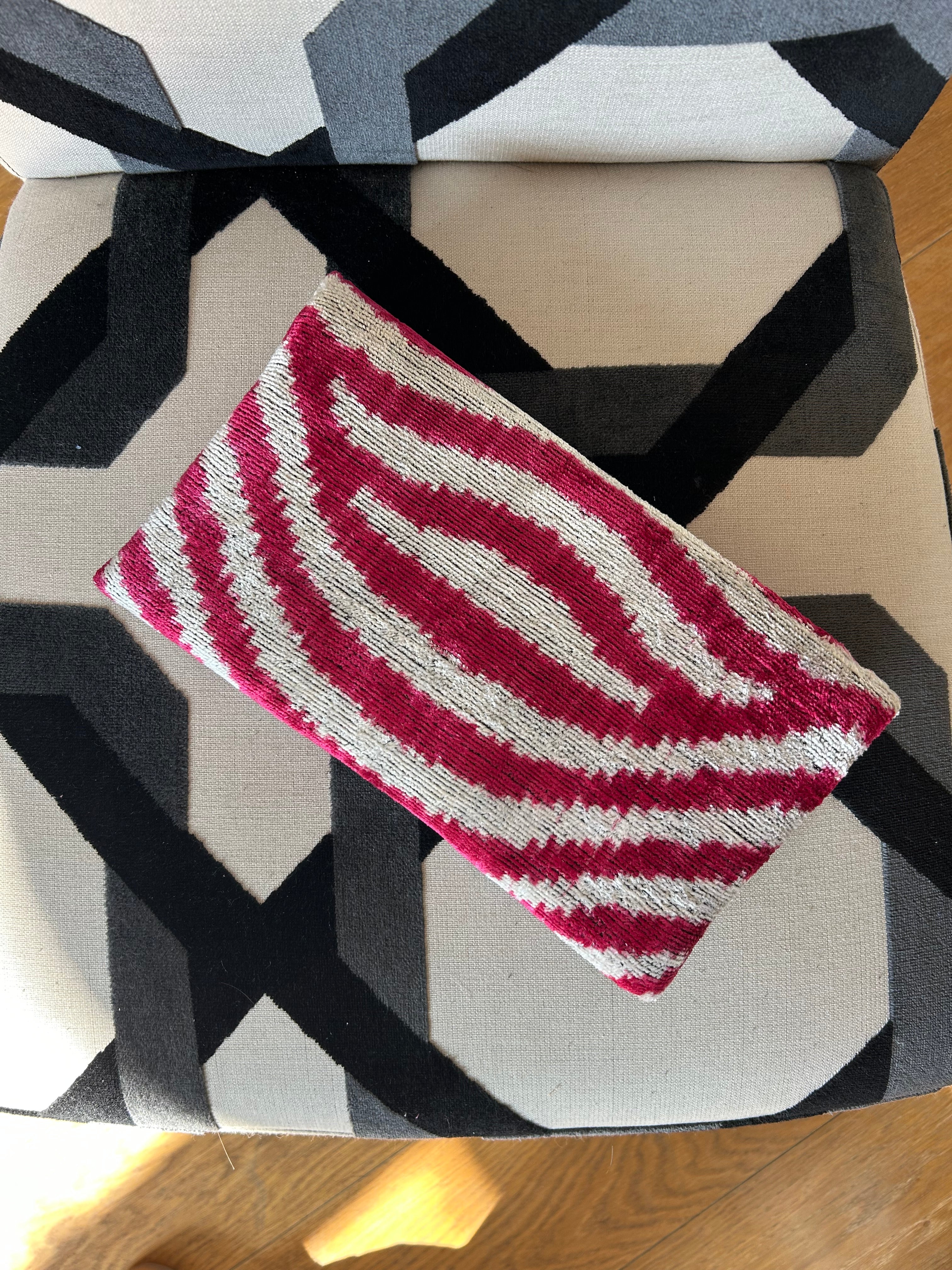 Theda Ikat Clutch