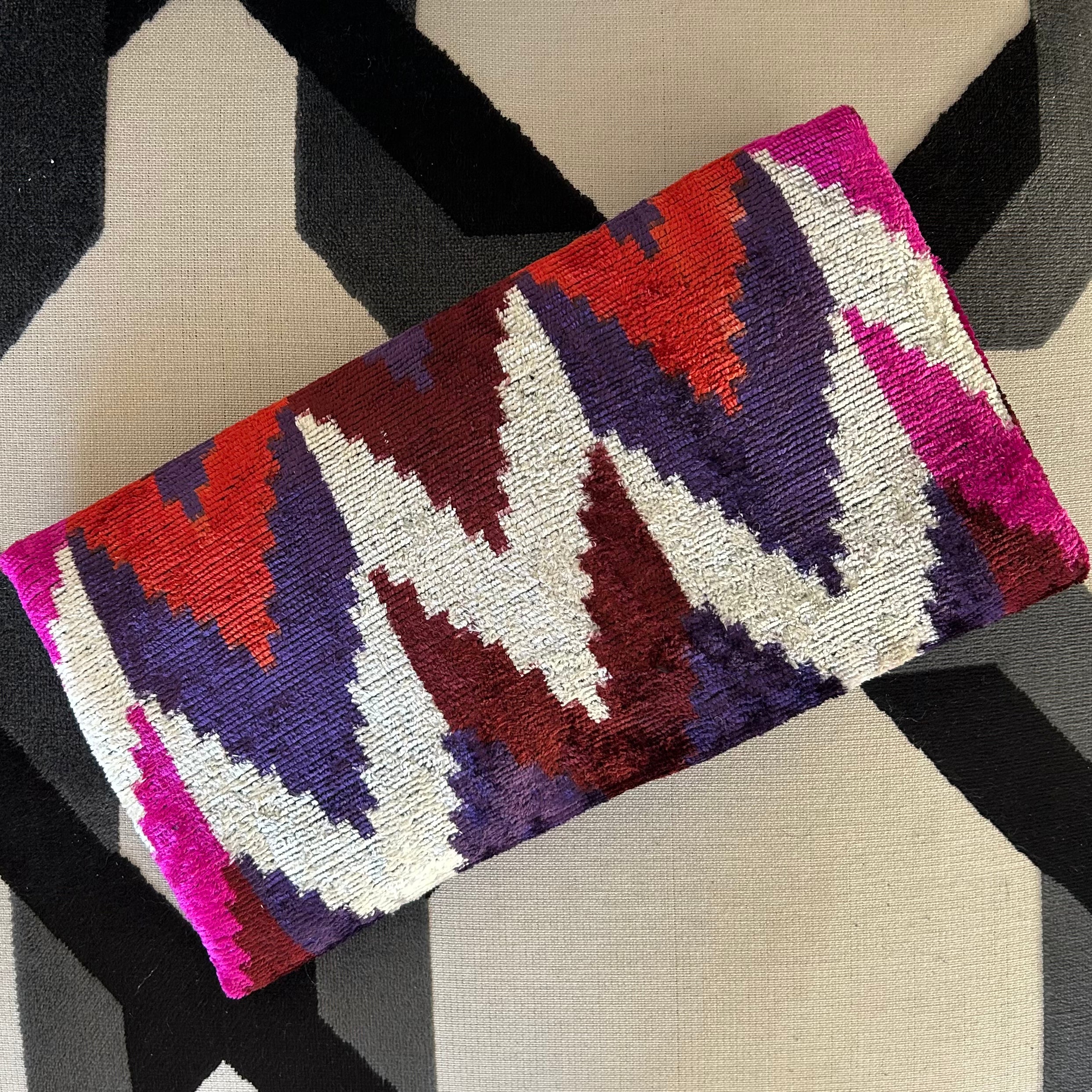 Theda Ikat Clutch