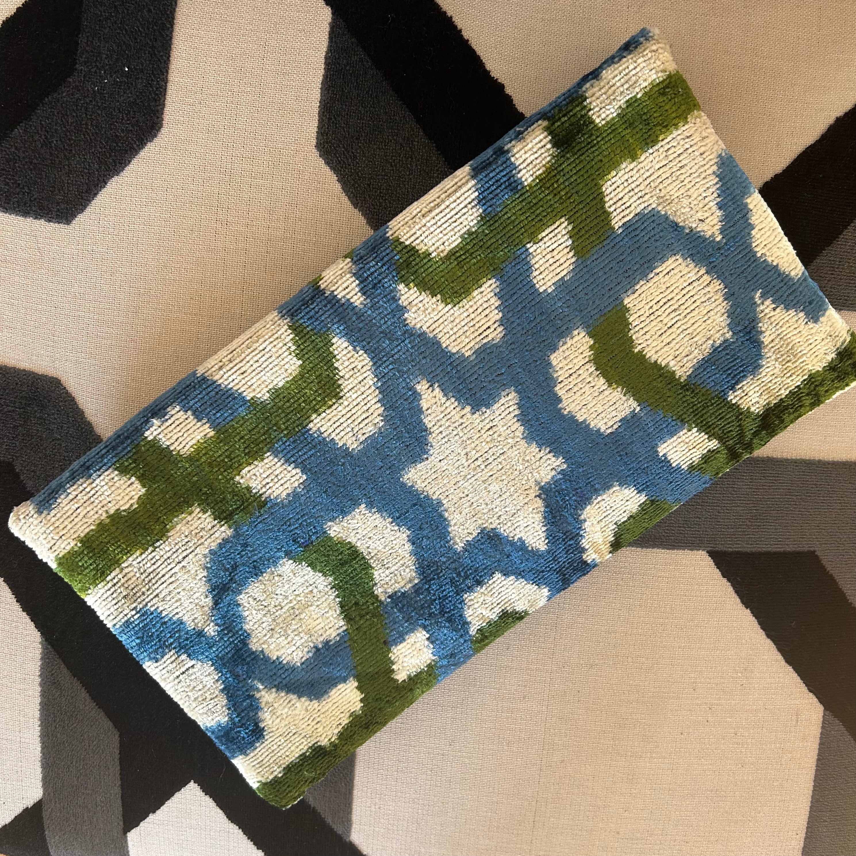 Theda Ikat Clutch