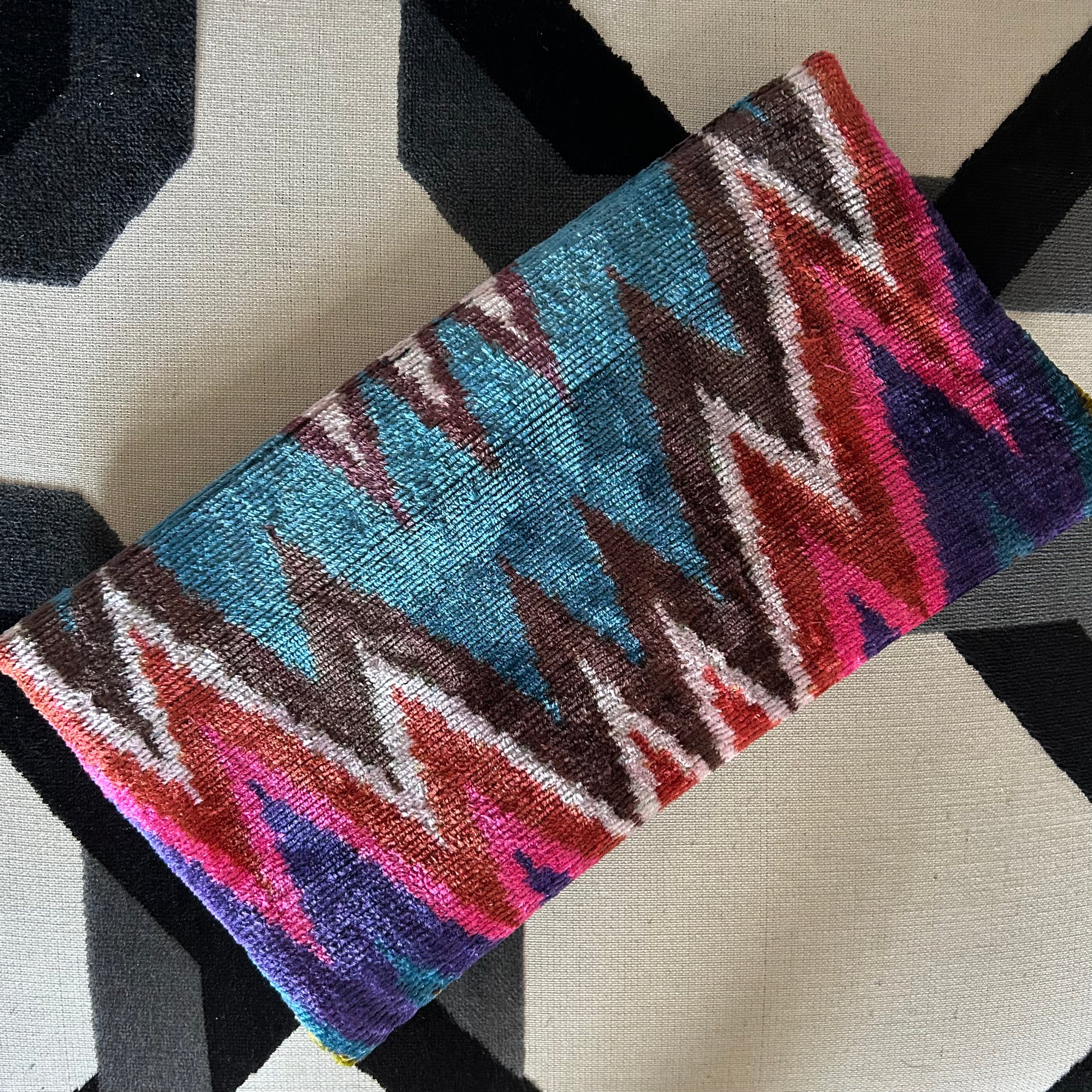 Theda Ikat Clutch