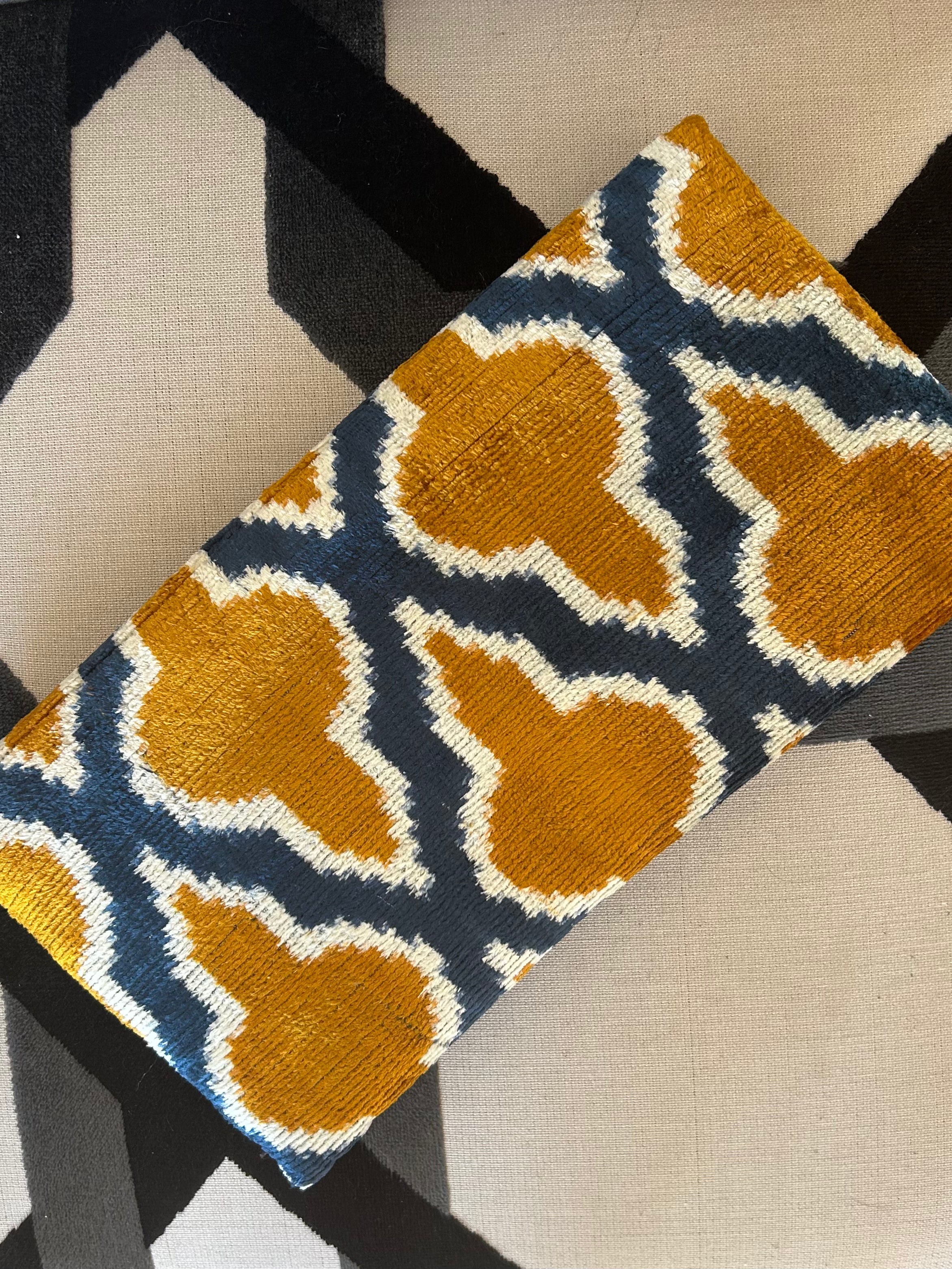 Theda Ikat Clutch