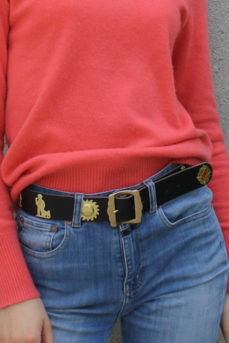 Appenzell Belt "Kuhgürtel" black-Louikka