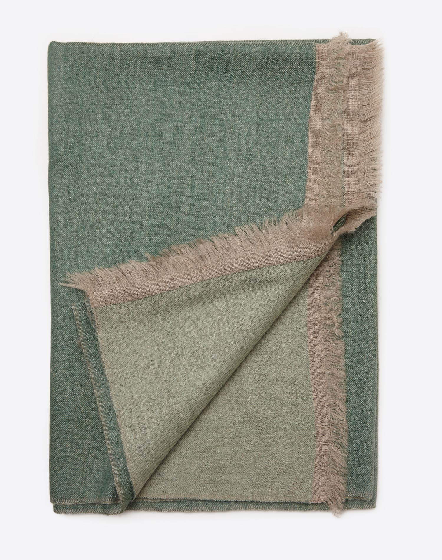 LANI by YASBÏS Cashmere Scarf pastel green